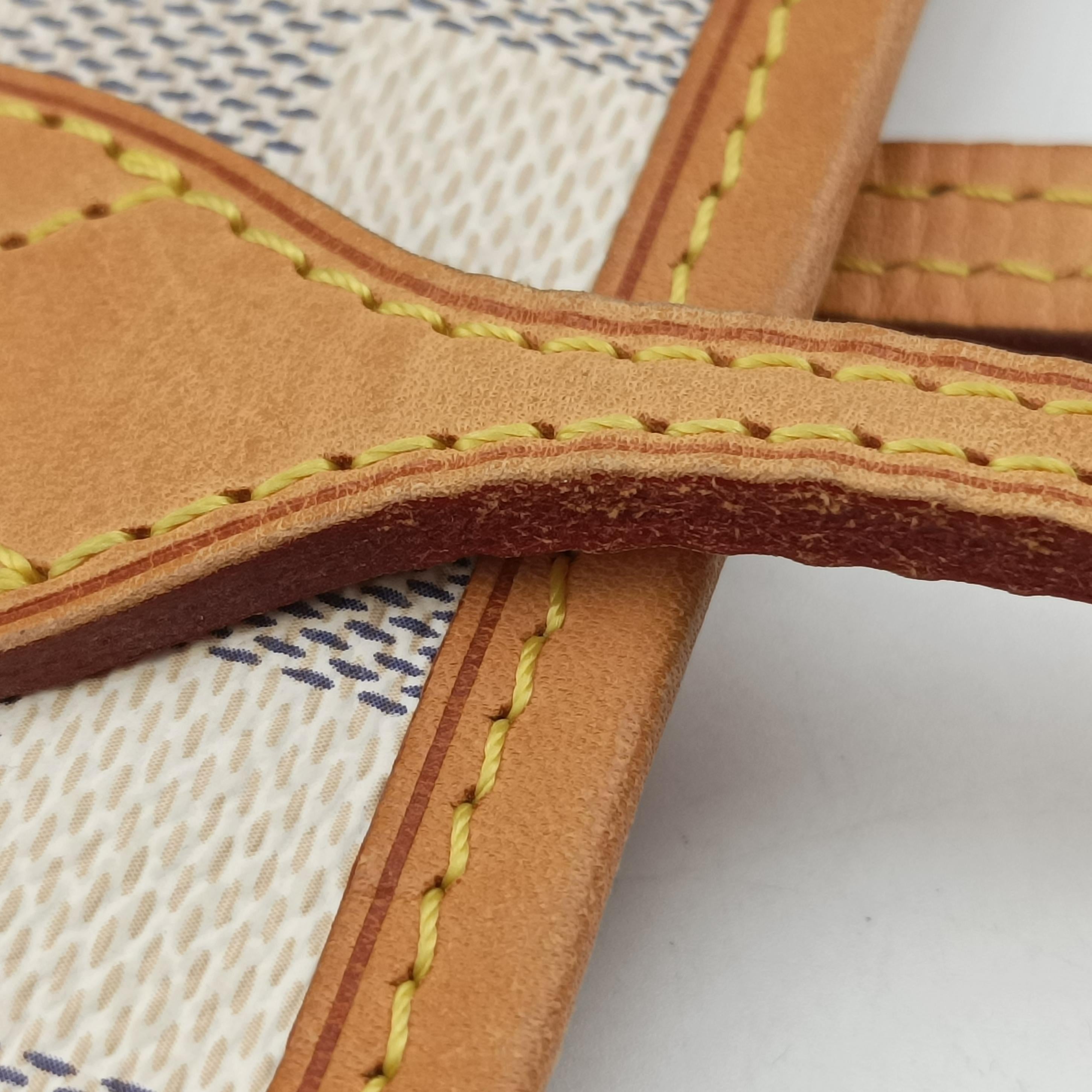 Pre-owned Louis Vuitton NEVERFULL GM AZUR Damier Canvas N51108 shoulderbag | stylenewstar