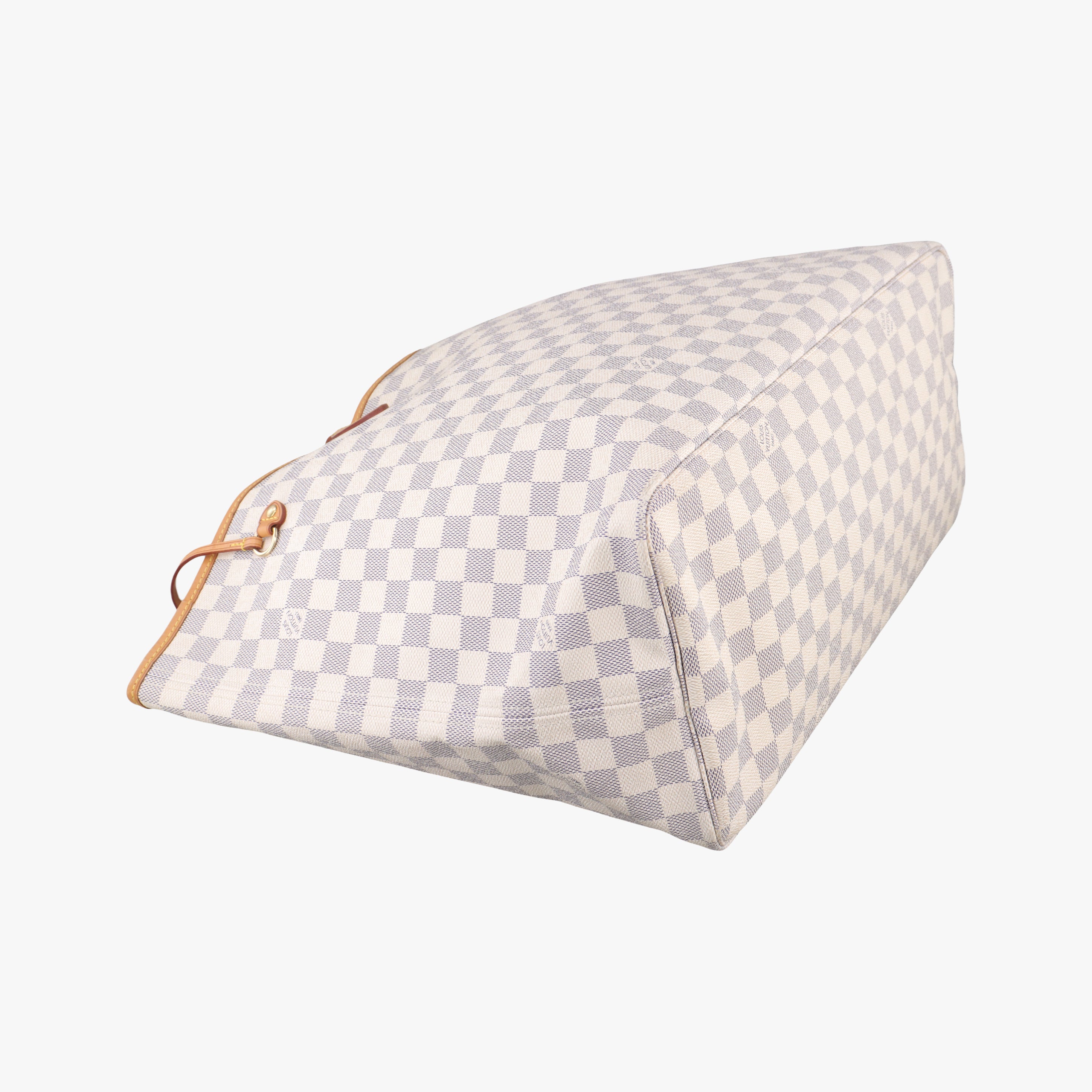 Pre-owned Louis Vuitton NEVERFULL GM AZUR Damier Canvas N51108 shoulderbag | stylenewstar