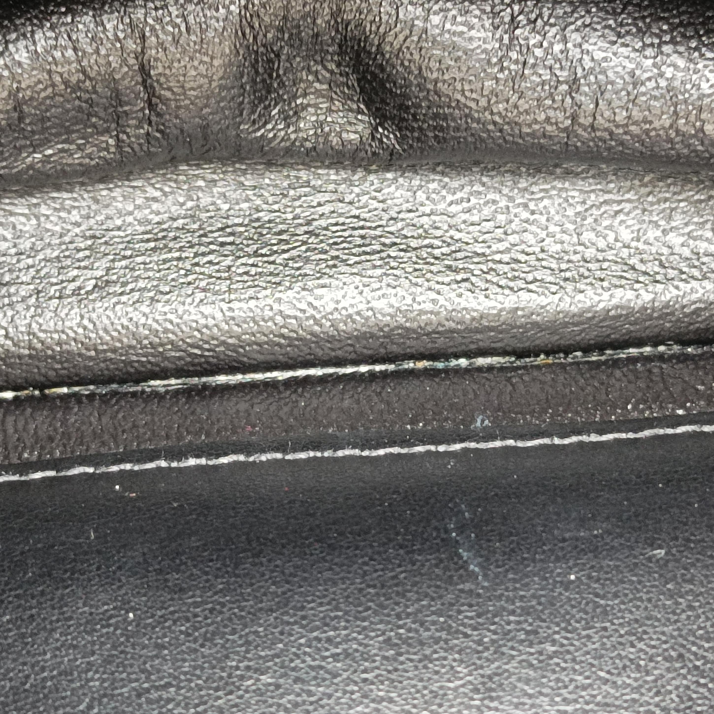 Pre-owned Prada Astrology Cahier White×Black Saffiano leather×Leather  shoulderbag | stylenewstar