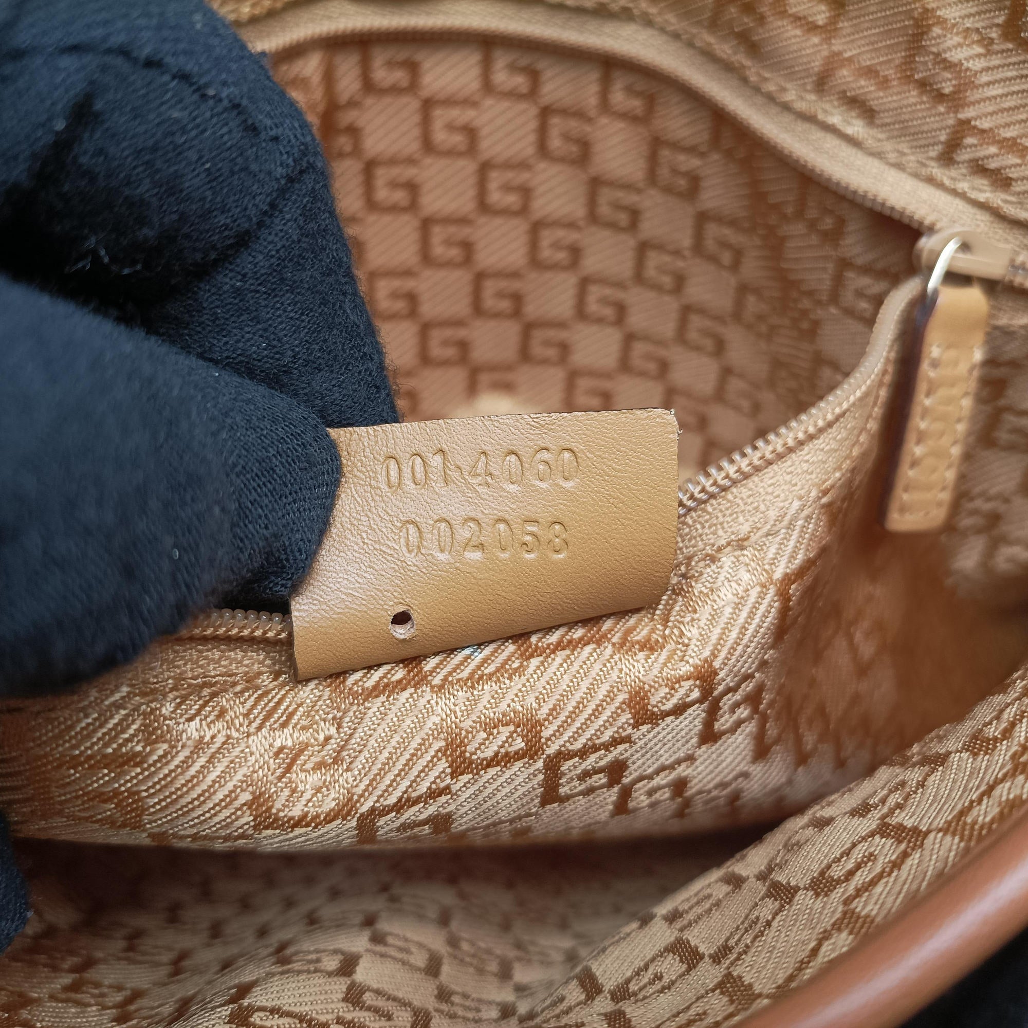 Pre-owned Gucci Bamboo Jackie Yellow Suede×Leather 001.40 handbag | stylenewstar