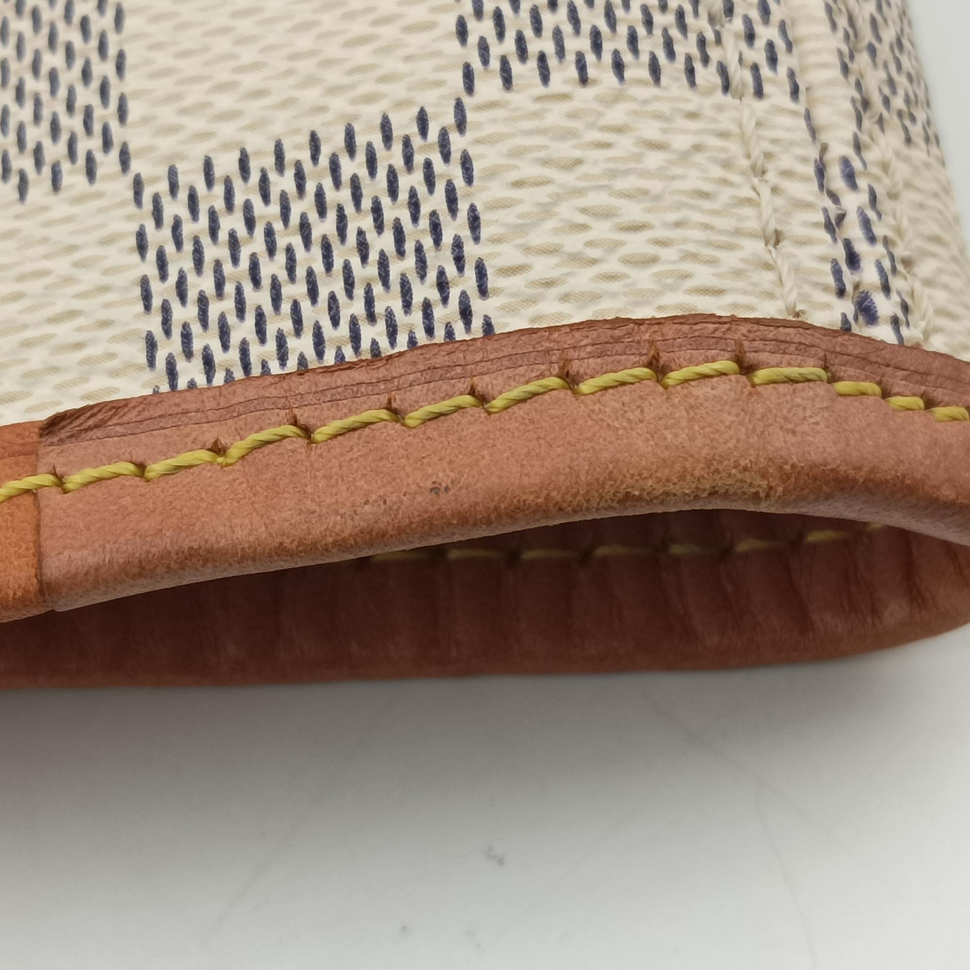 Pre-owned Louis Vuitton NEVERFULL MM AZUR Damier Canvas N51107 shoulderbag | stylenewstar