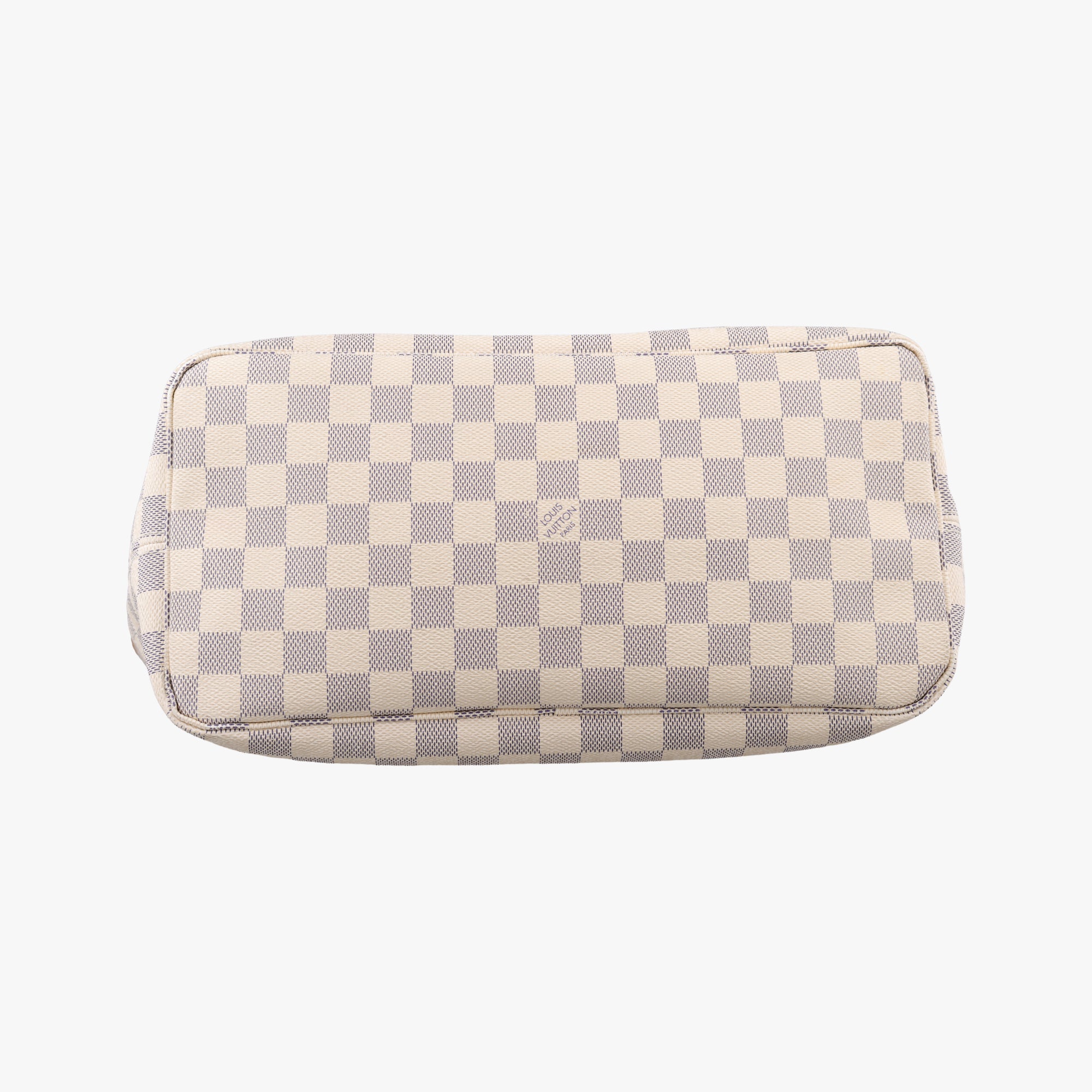 Pre-owned Louis Vuitton NEVERFULL MM AZUR Damier Canvas N51107 shoulderbag | stylenewstar