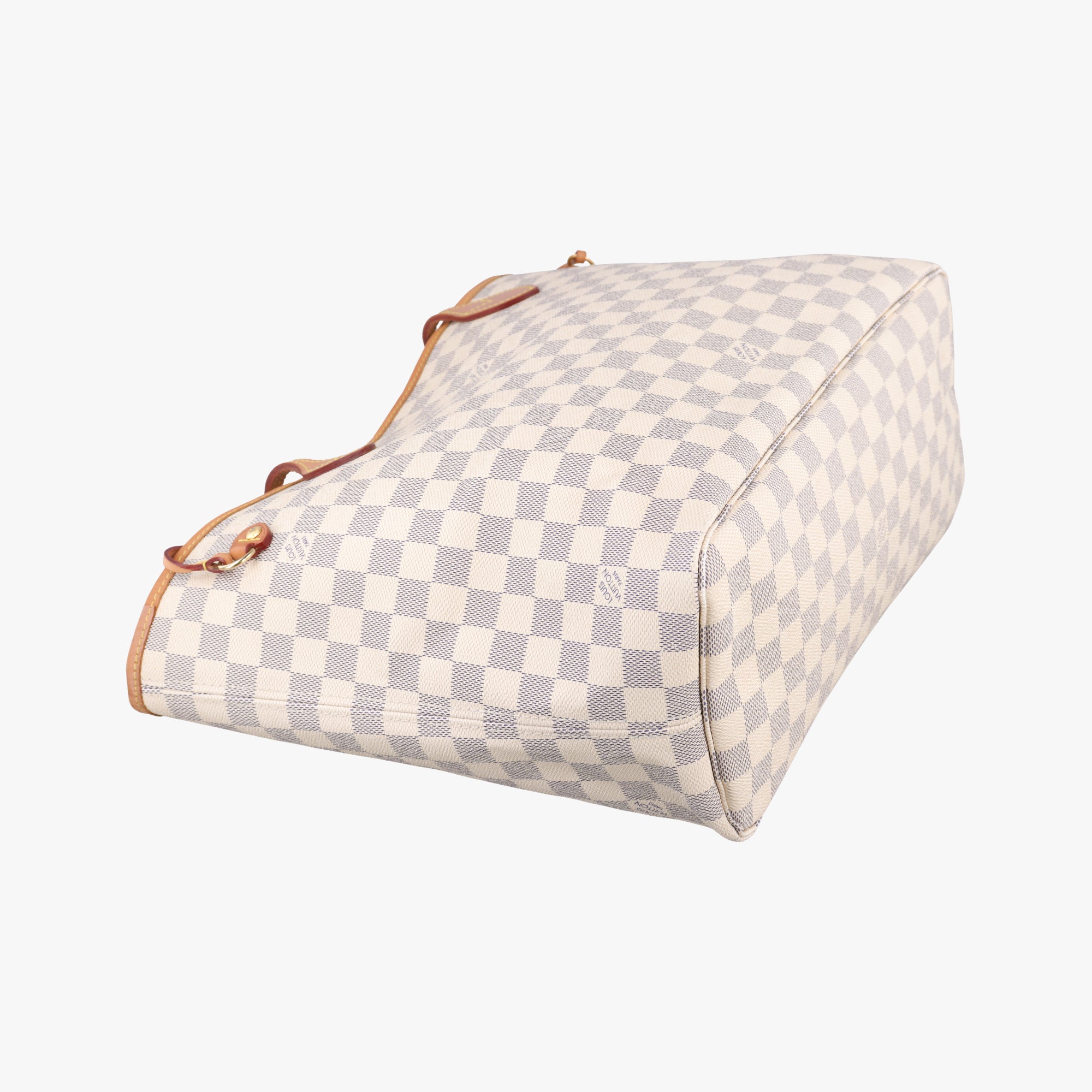 Pre-owned Louis Vuitton NEVERFULL MM AZUR Damier Canvas N51107 shoulderbag | stylenewstar