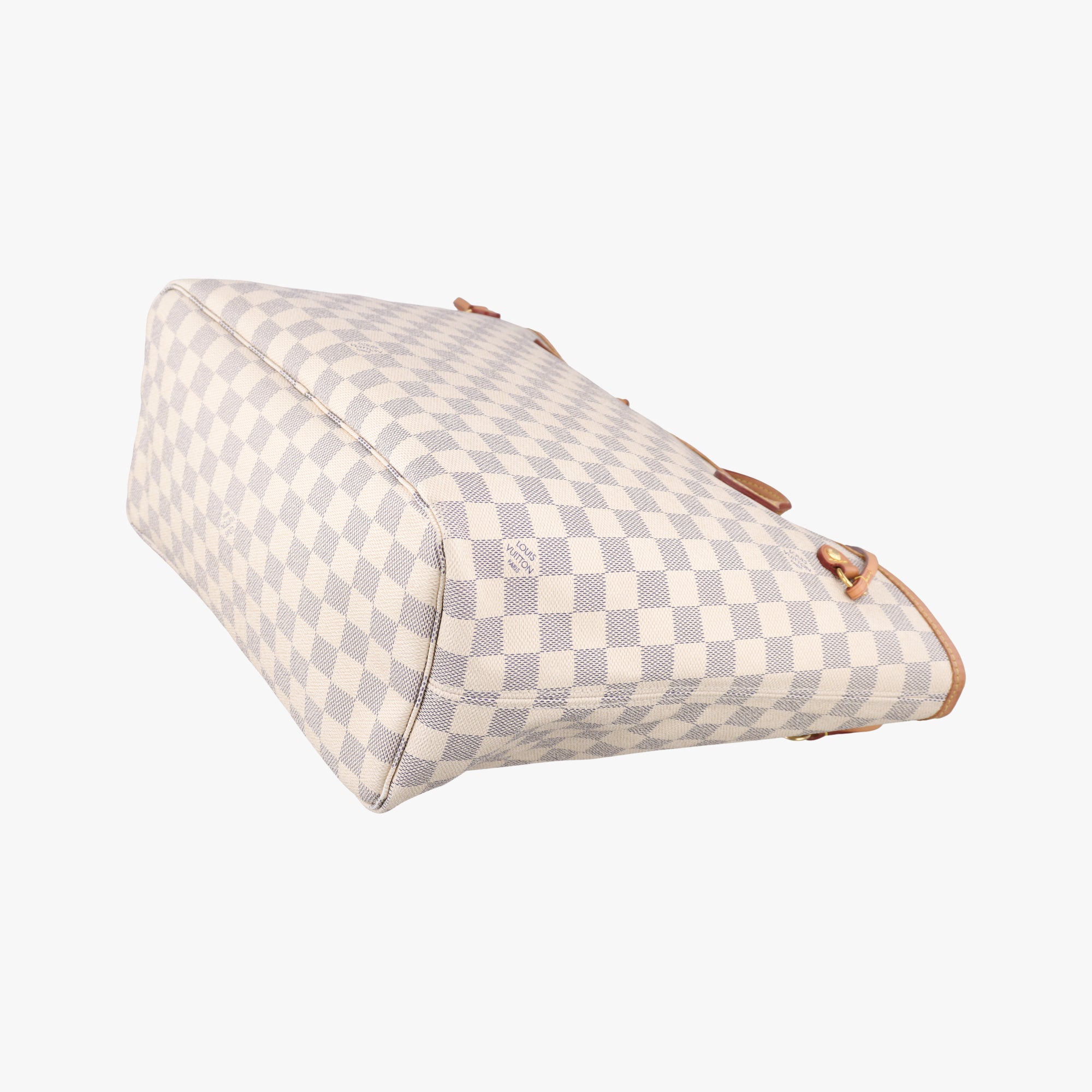 Pre-owned Louis Vuitton NEVERFULL MM AZUR Damier Canvas N51107 shoulderbag | stylenewstar
