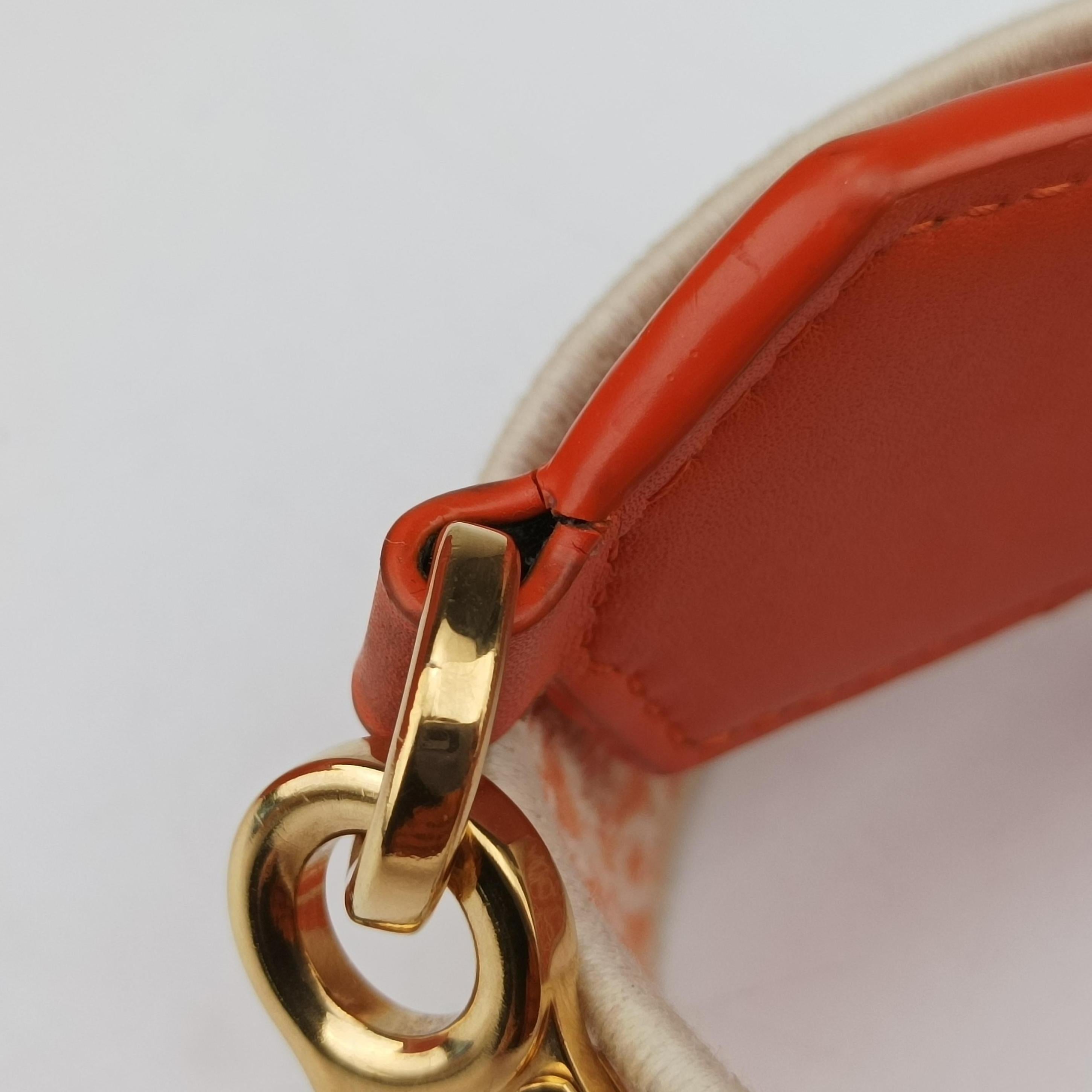 Vintage Loewe Luna Orange leather A923PM1X01 shoulderbag | stylenewstar