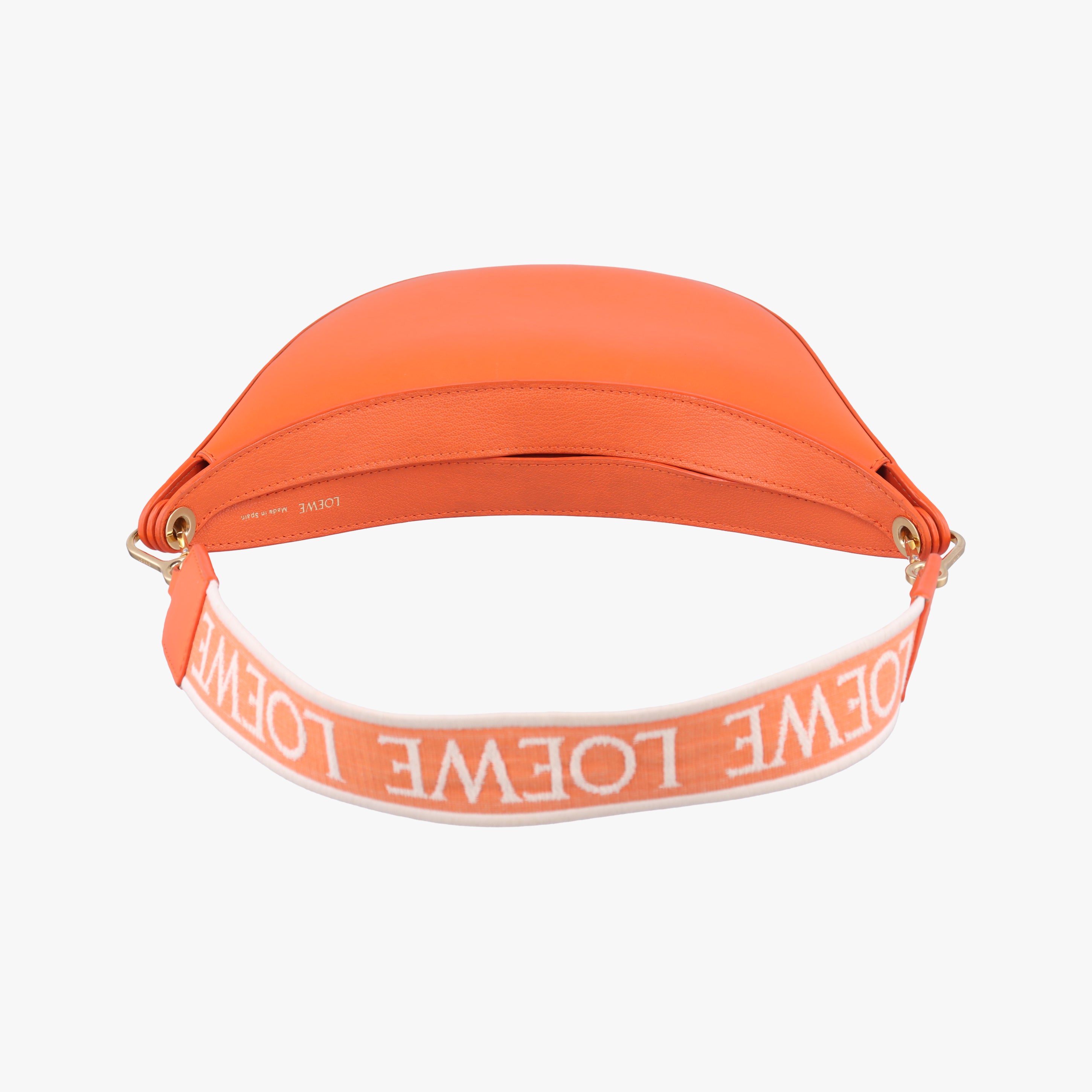 Vintage Loewe Luna Orange leather A923PM1X01 shoulderbag | stylenewstar