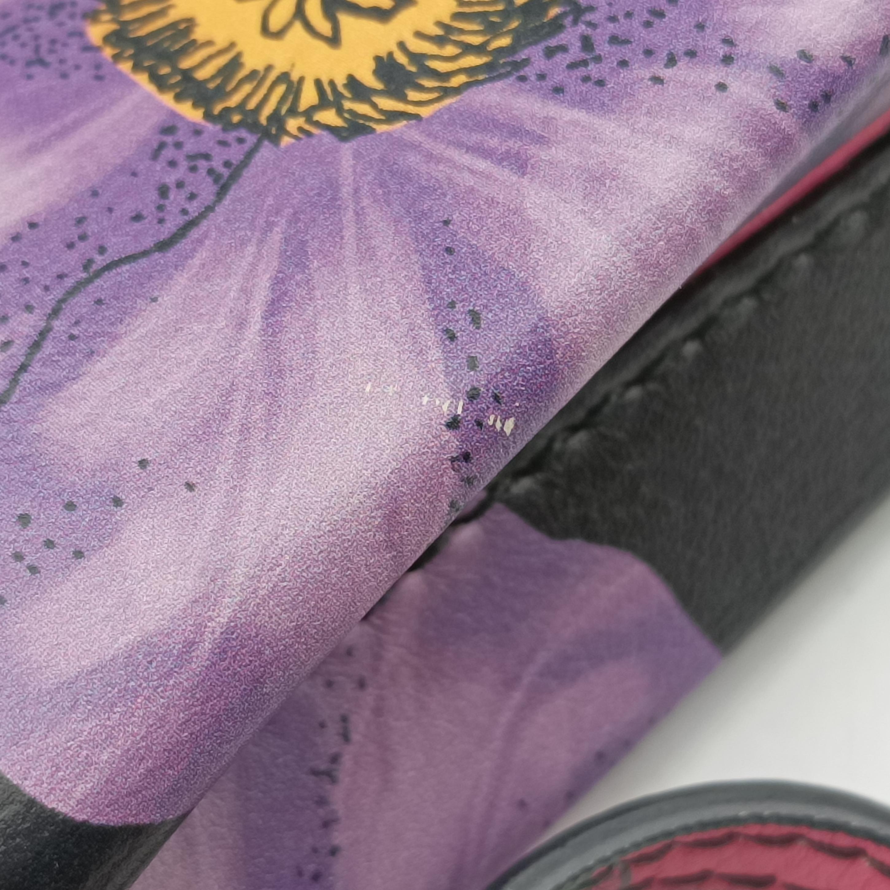 Secondhand Balenciaga Floral print mini Black×Multicolour Leather  shoulderbag | stylenewstar