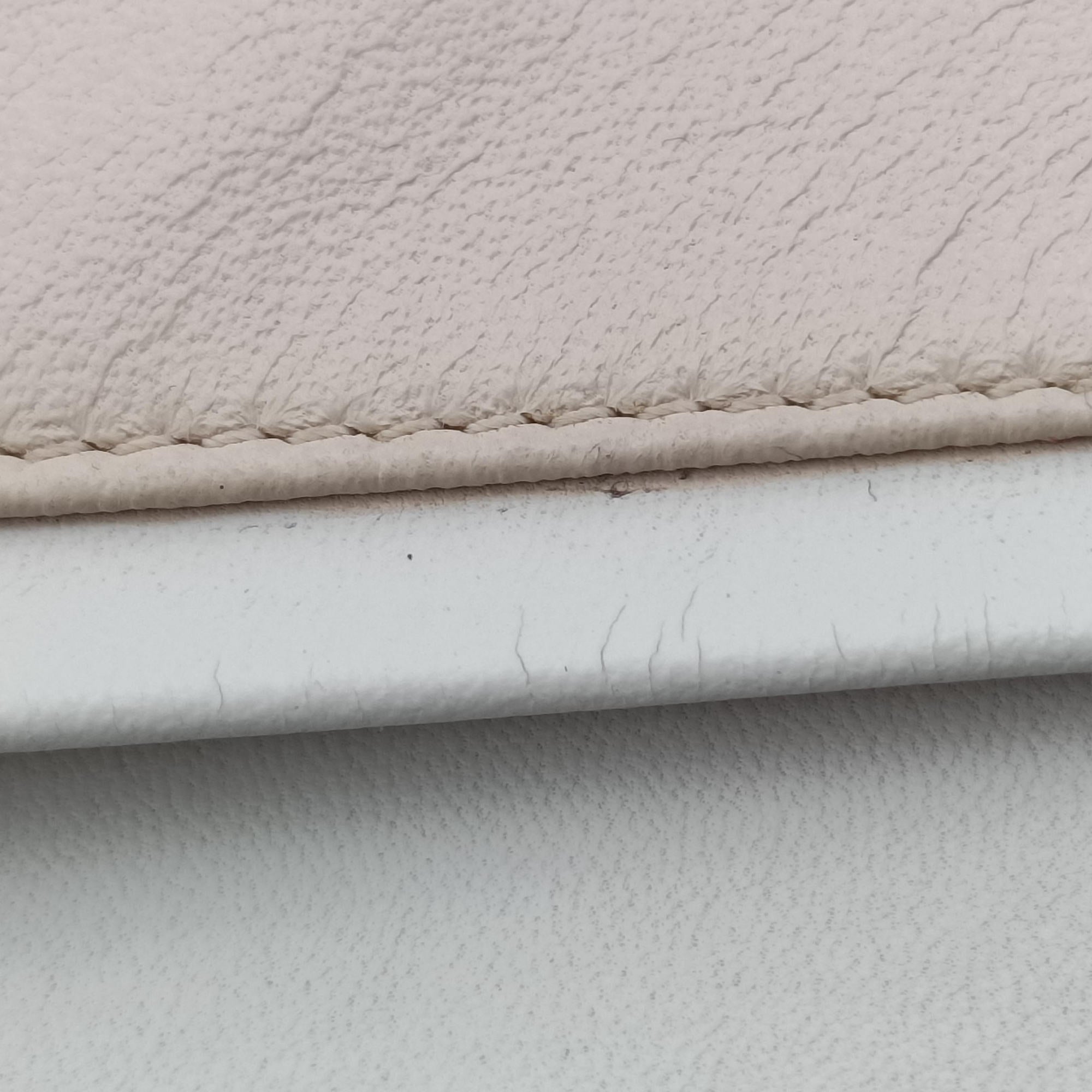 Pre-owned Chanel 2.55 double flap Matelasse Pink×Beige lambskin A37590 shoulderbag | stylenewstar