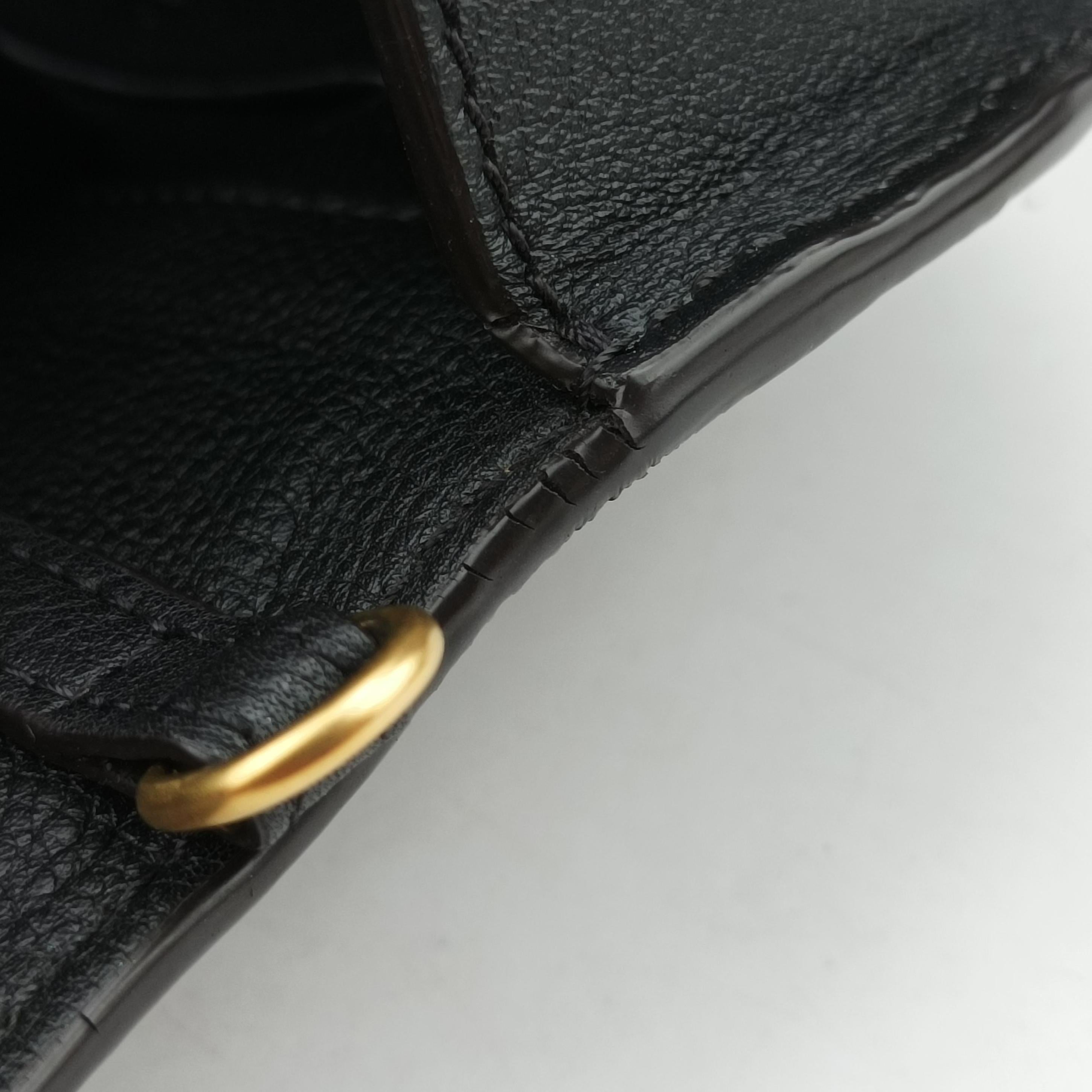 Vintage Chloe Nile Minaudiere Black Leather  shoulderbag | stylenewstar