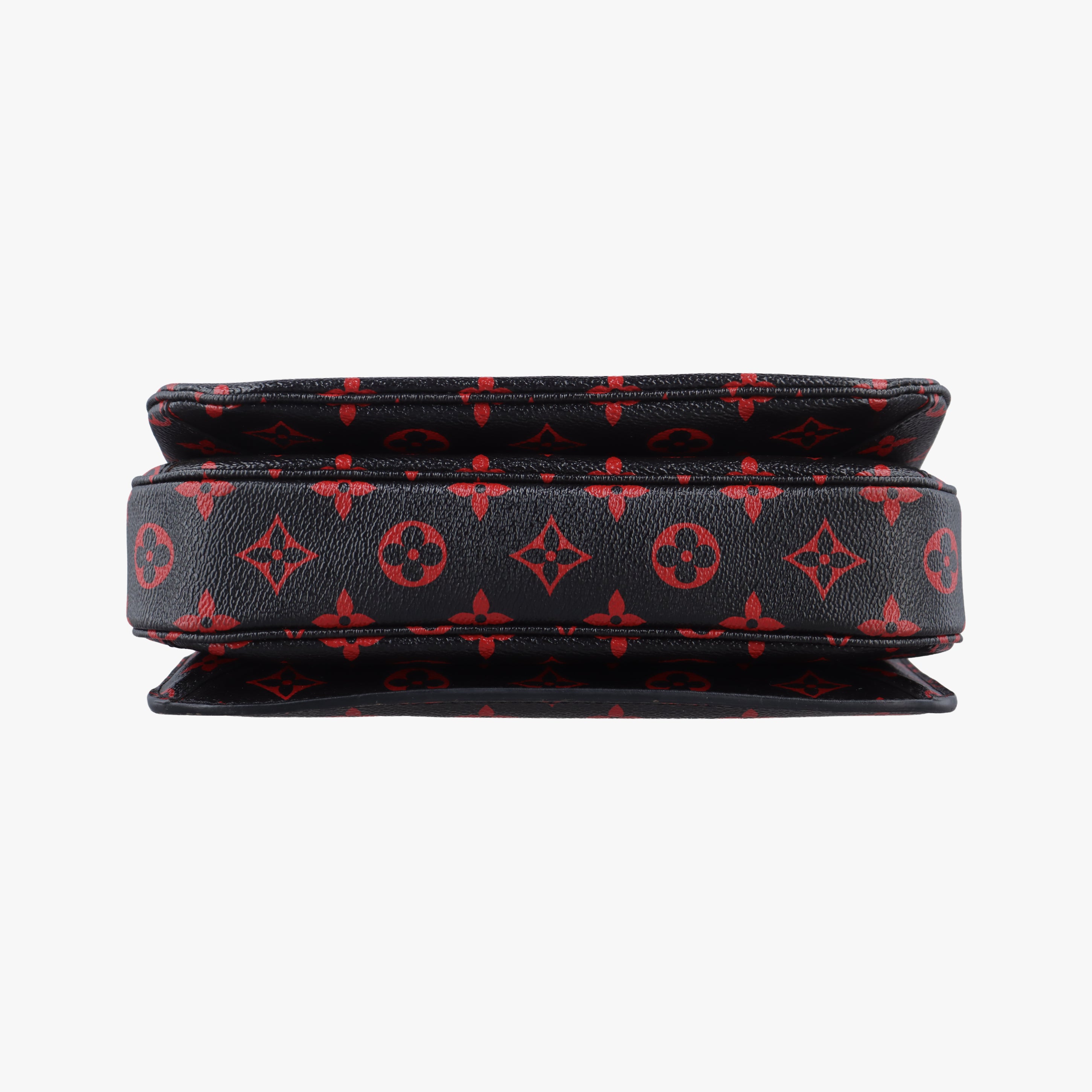 Secondhand Louis Vuitton Pochette Metis MM Noir×ROUGE Monogram Infrarouge M41462 shoulderbag | stylenewstar
