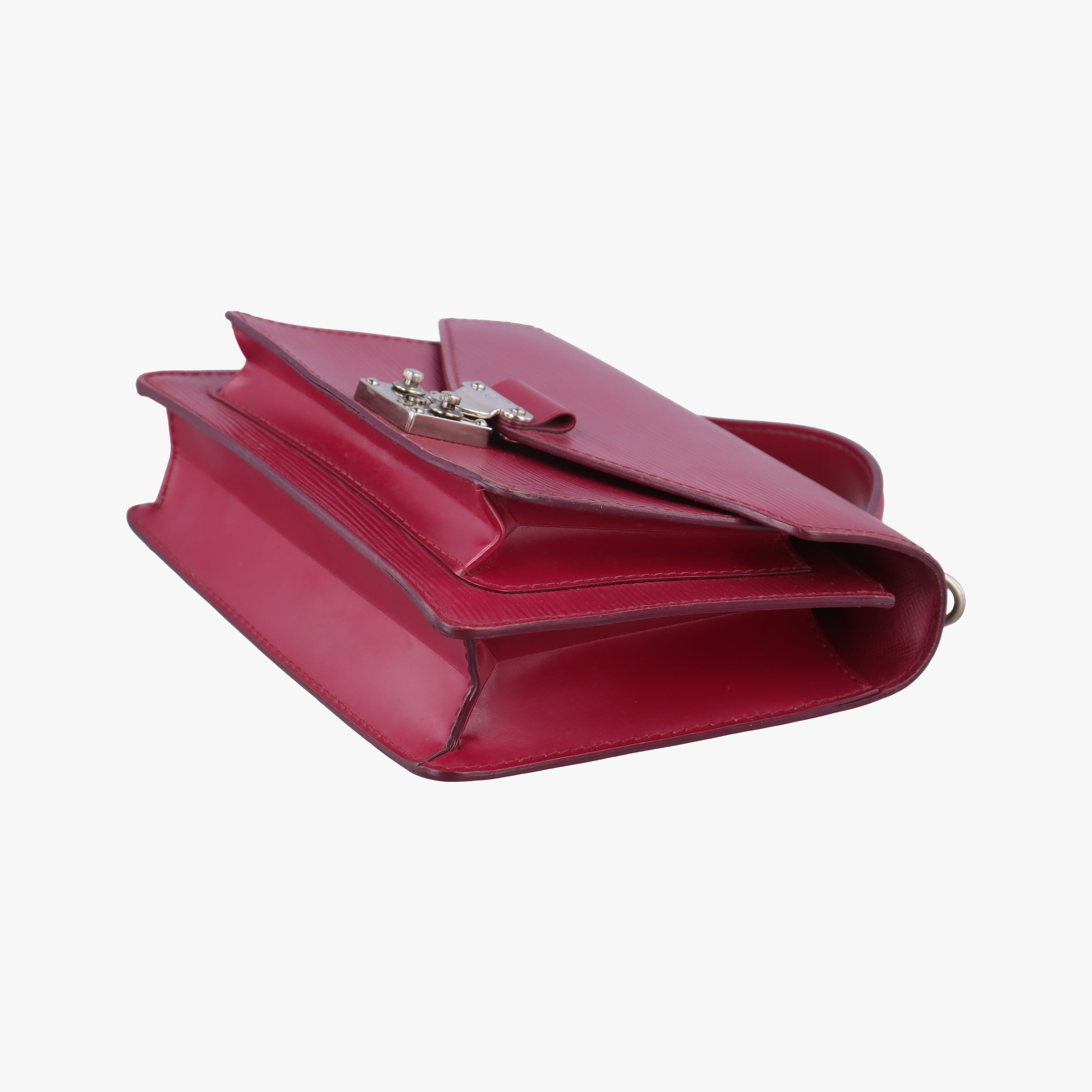 Vintage Louis Vuitton MONCEAU BB Castilian Red Epi M52127 shoulderbag | stylenewstar