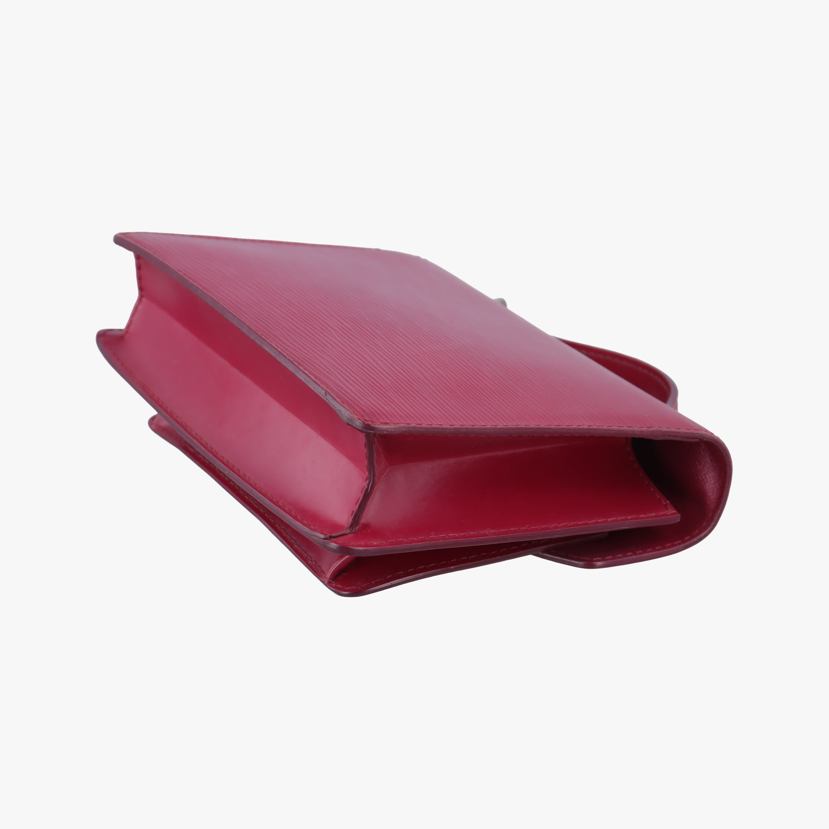 Vintage Louis Vuitton MONCEAU BB Castilian Red Epi M52127 shoulderbag | stylenewstar