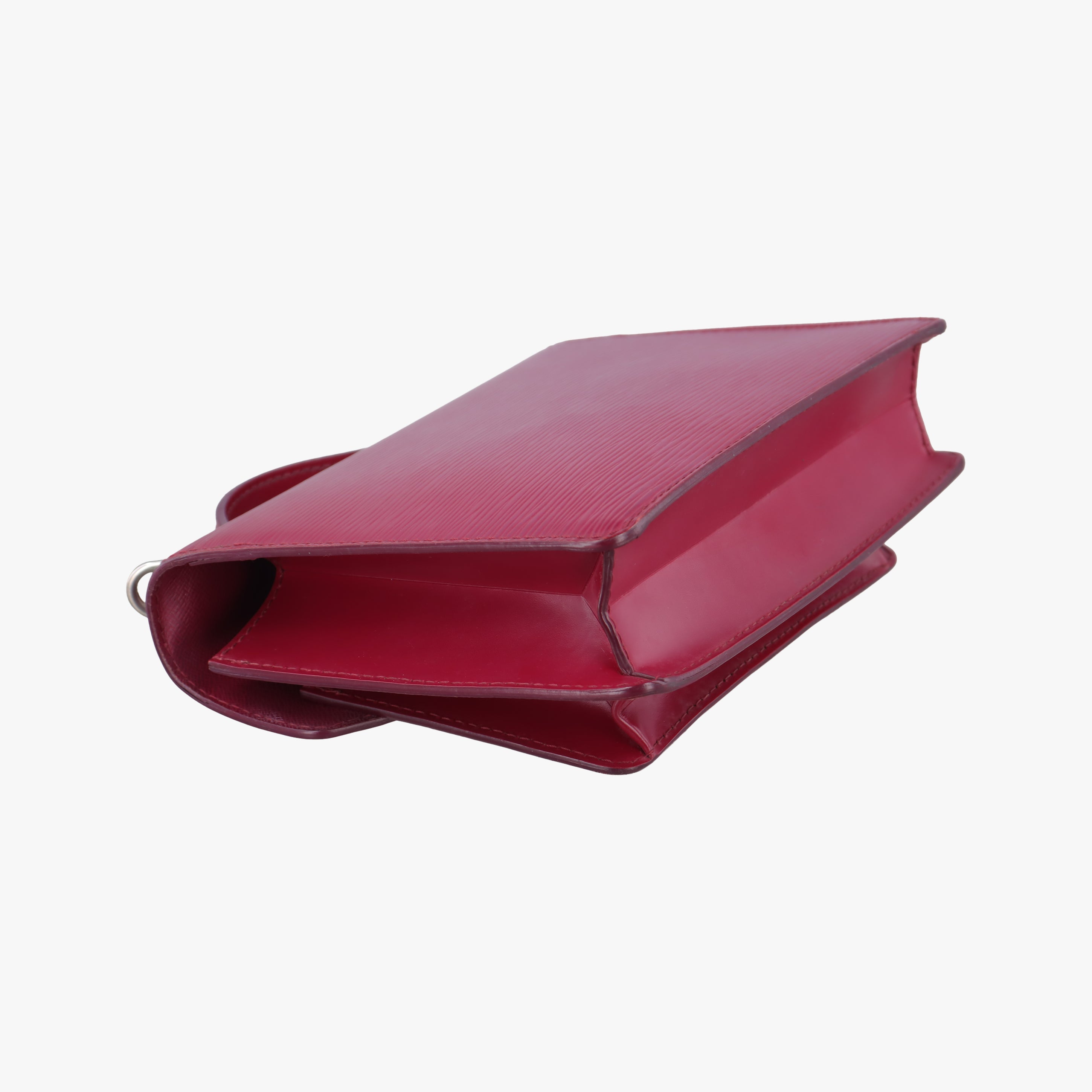 Vintage Louis Vuitton MONCEAU BB Castilian Red Epi M52127 shoulderbag | stylenewstar