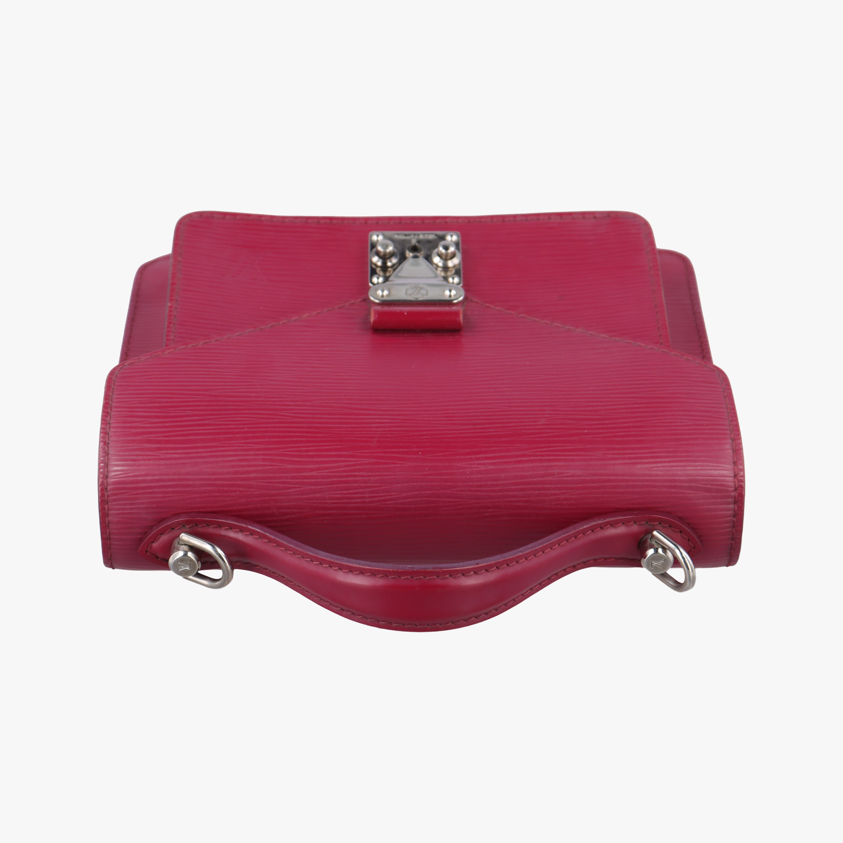 Vintage Louis Vuitton MONCEAU BB Castilian Red Epi M52127 shoulderbag | stylenewstar