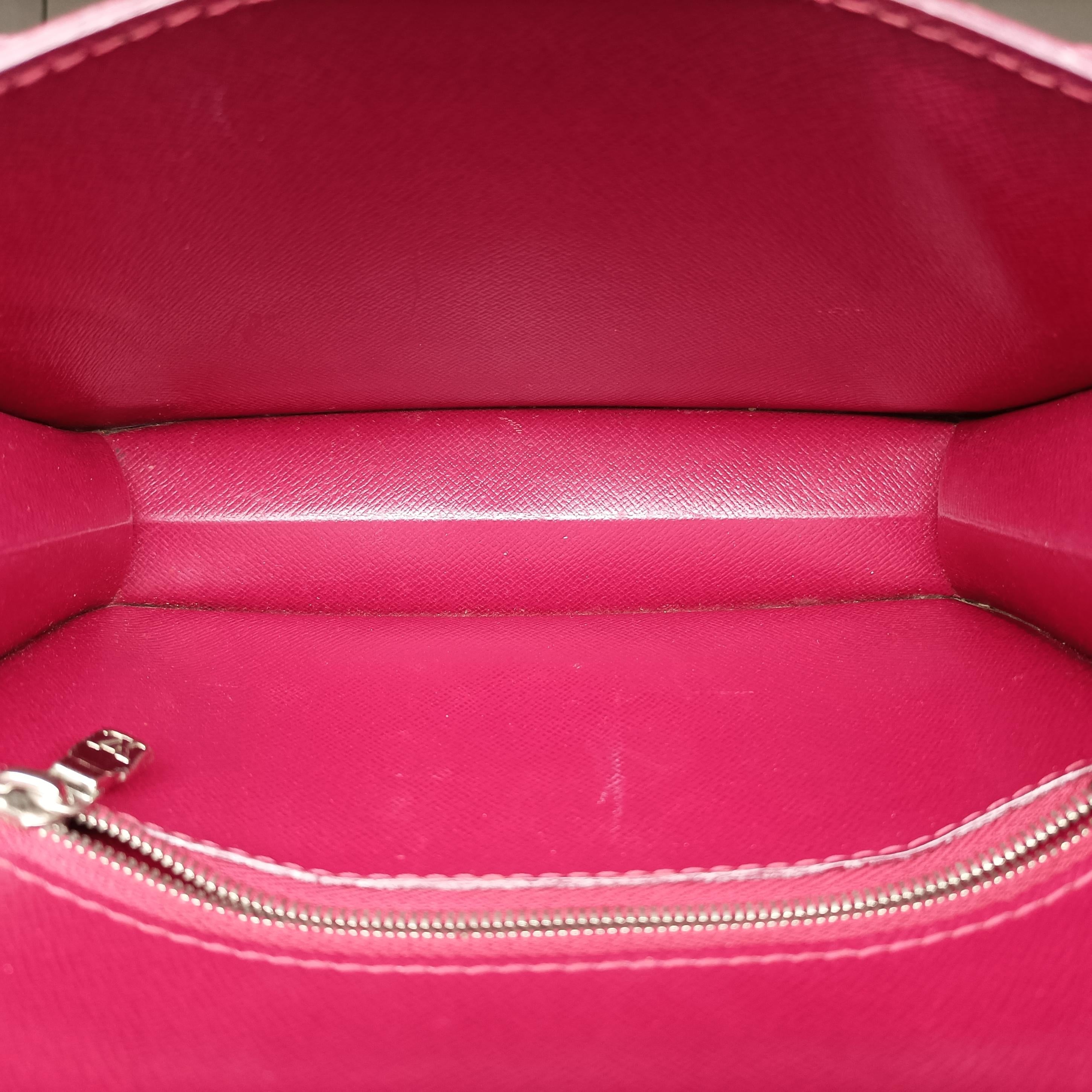 Vintage Louis Vuitton MONCEAU BB Castilian Red Epi M52127 shoulderbag | stylenewstar