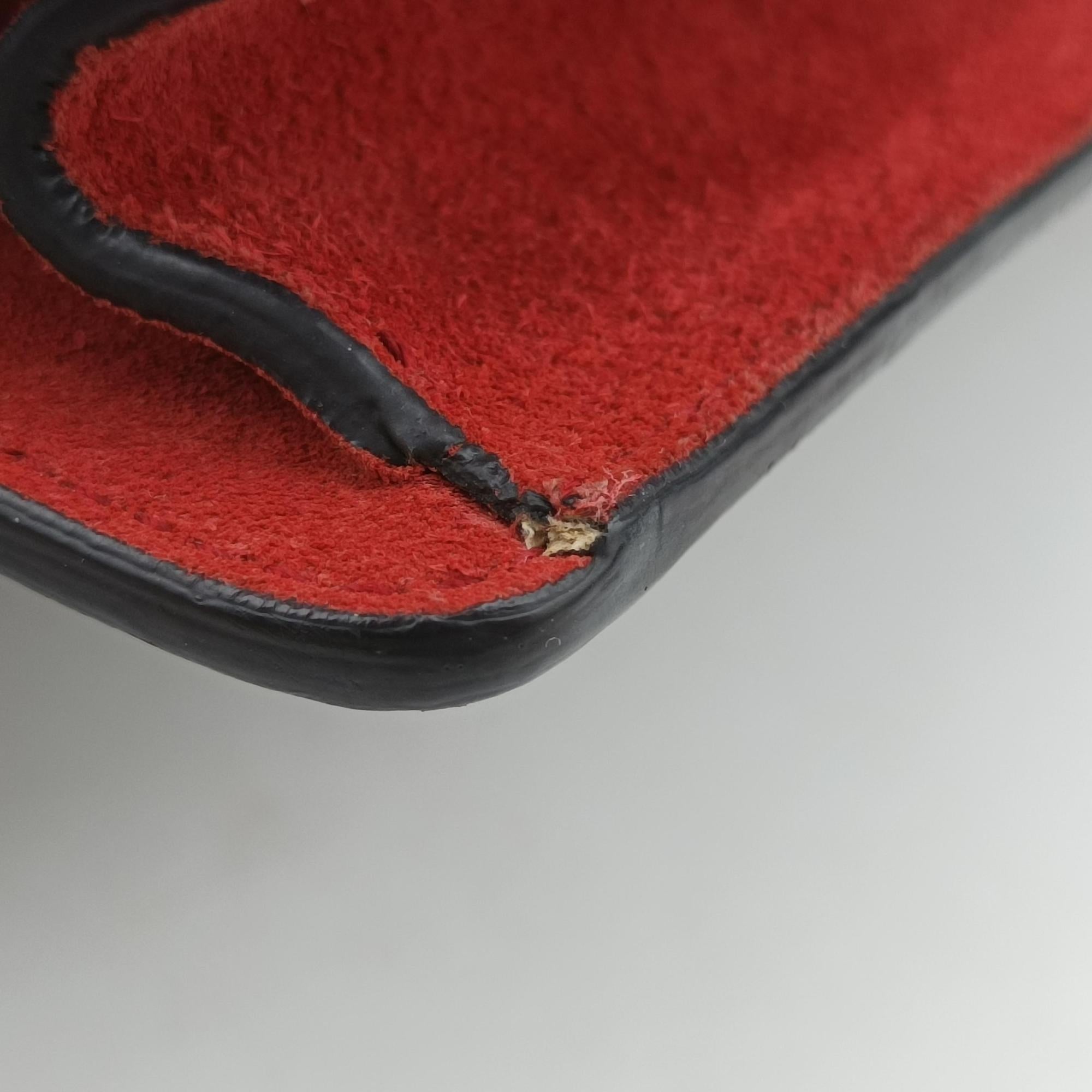 Pre-owned Gucci Dionysus beige×red PVC coated canvas×suede 400249 shoulderbag | stylenewstar