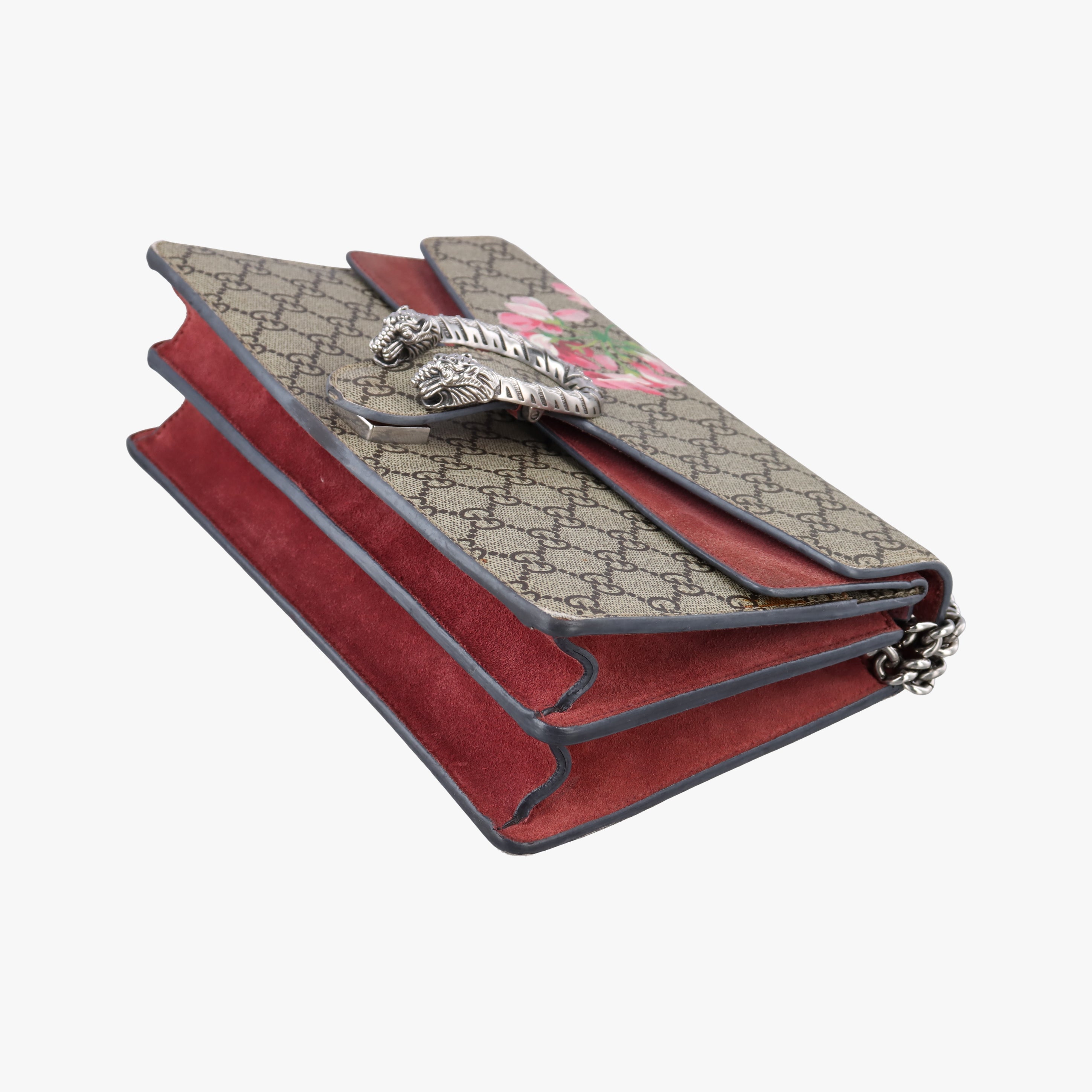 Pre-owned Gucci Dionysus beige×red×Multicolour PVC coated canvas 400249 shoulderbag | stylenewstar
