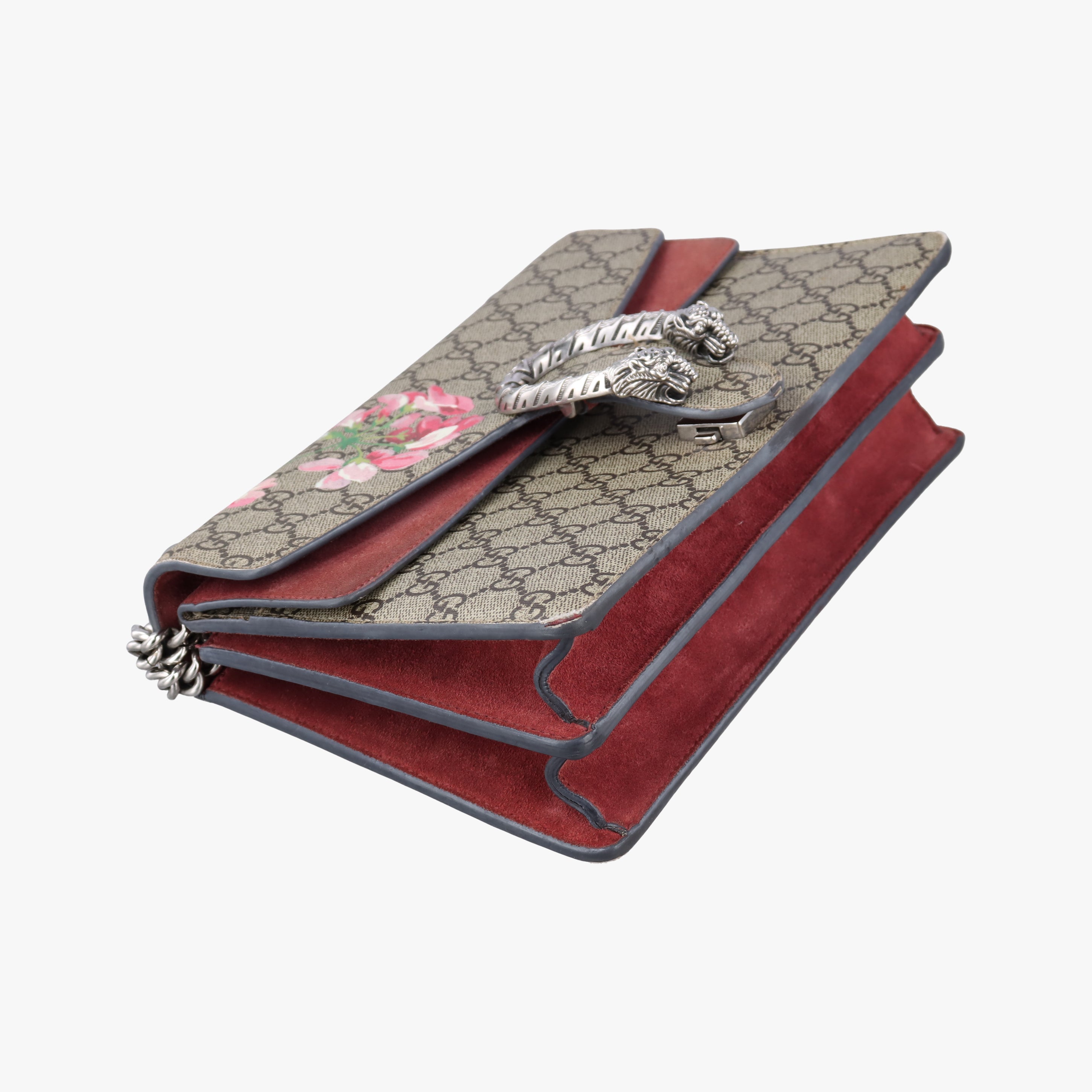 Pre-owned Gucci Dionysus beige×red×Multicolour PVC coated canvas 400249 shoulderbag | stylenewstar