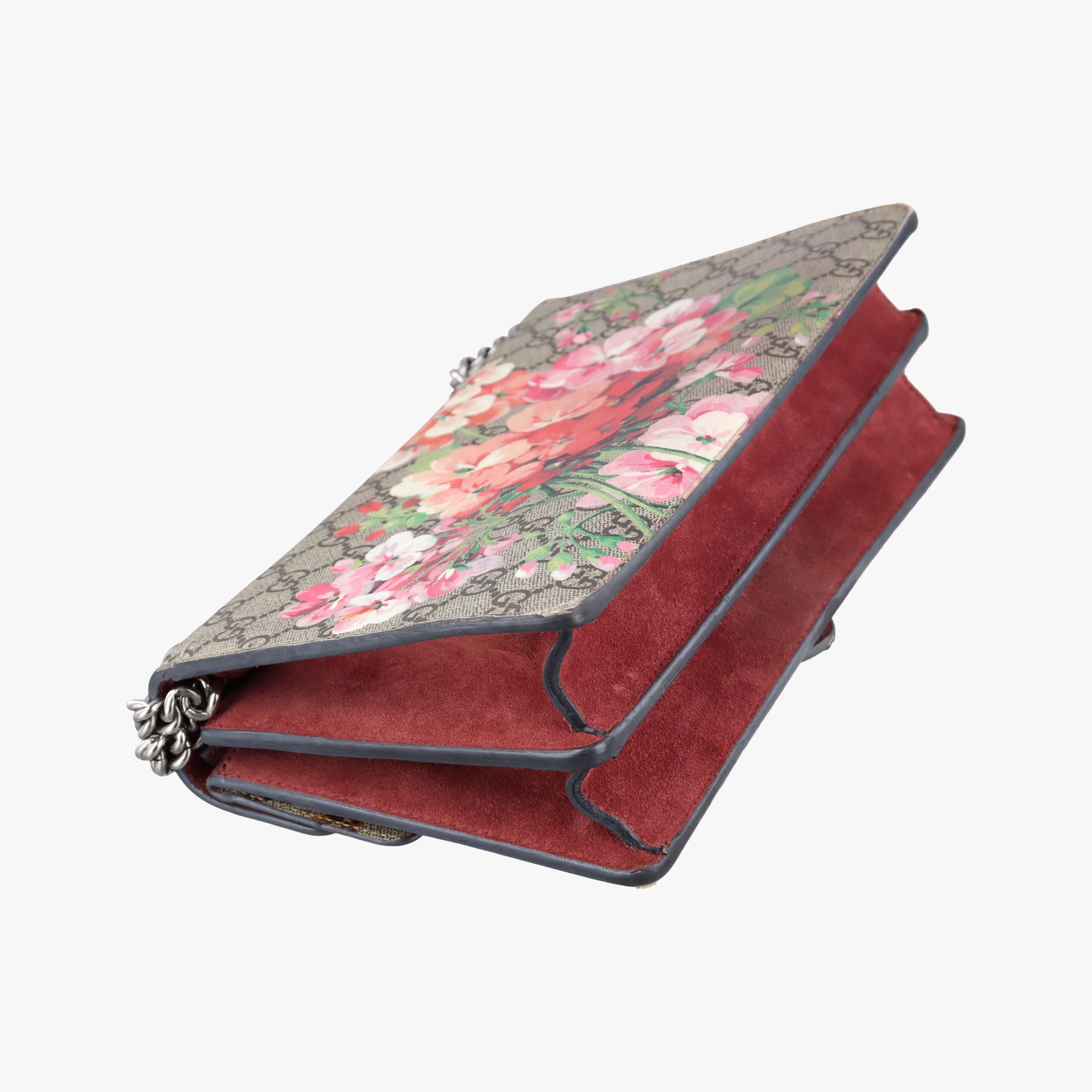 Pre-owned Gucci Dionysus beige×red×Multicolour PVC coated canvas 400249 shoulderbag | stylenewstar