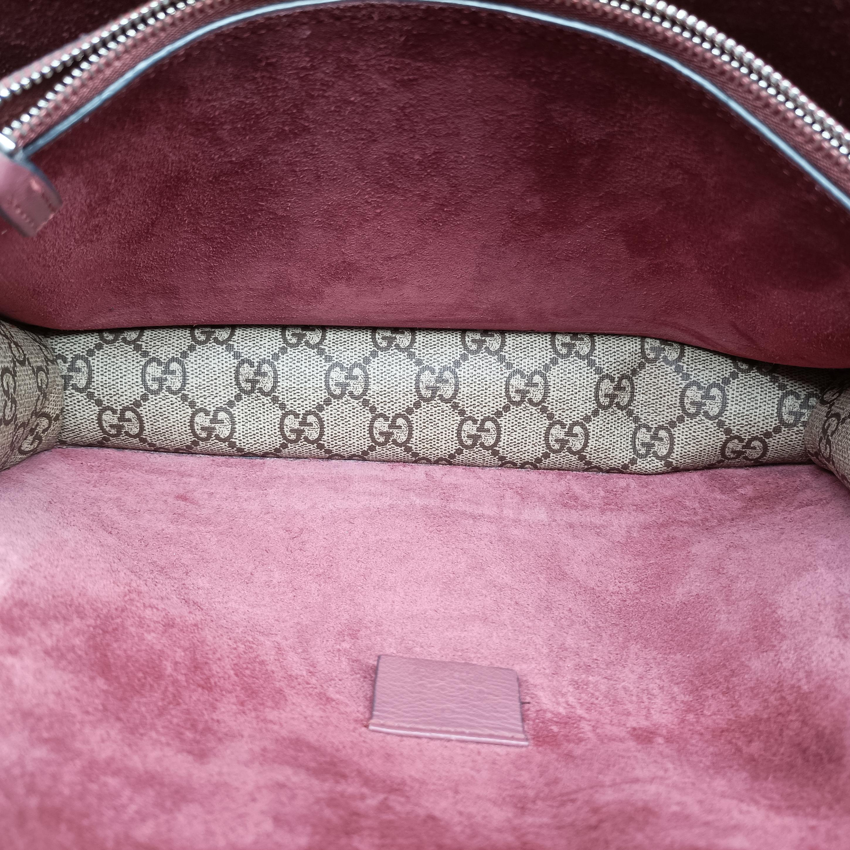 Pre-owned Gucci Dionysus beige×red×Multicolour PVC coated canvas 400249 shoulderbag | stylenewstar