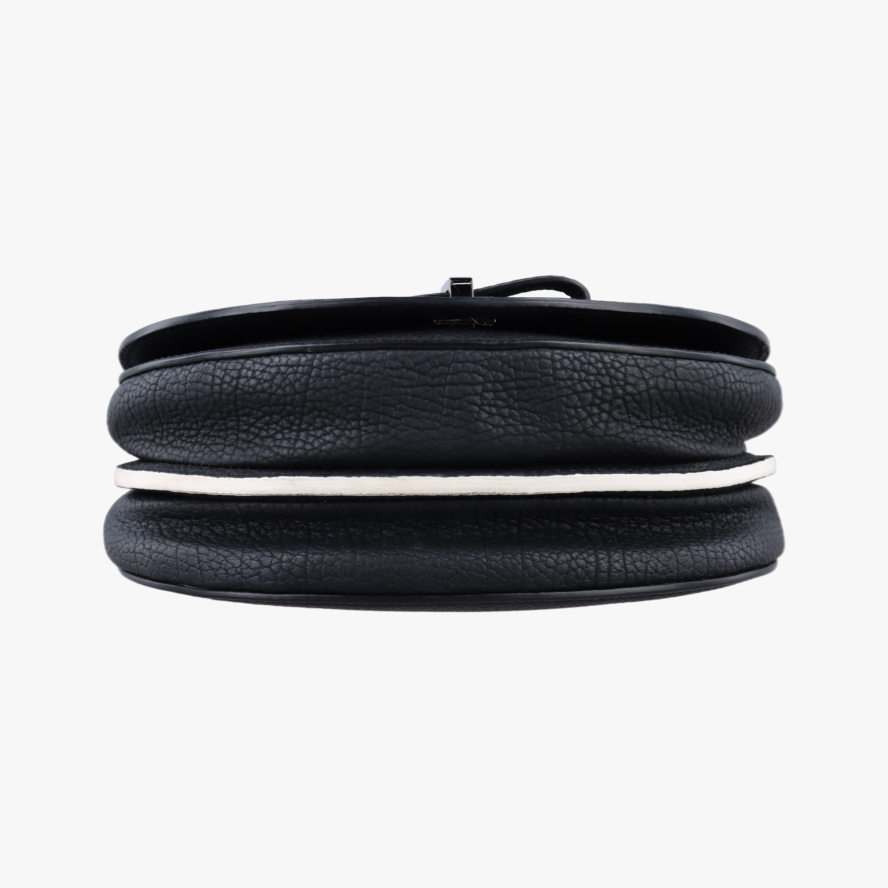 Pre-owned Delvaux Le Mutin MM Black Leather  shoulderbag | stylenewstar