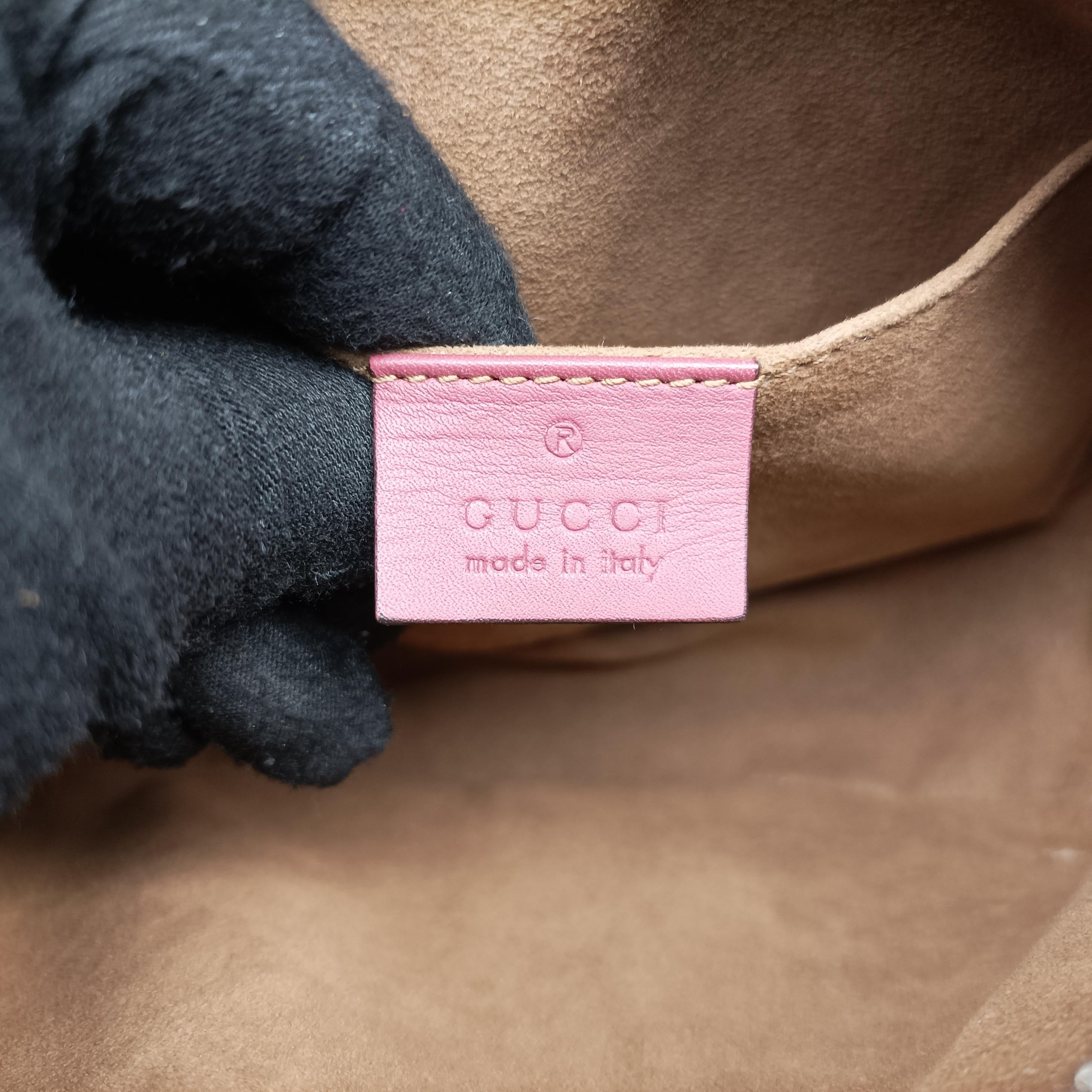 Pre-owned Gucci GG Supreme Blooms beige×Multicolour PVC coated canvas 409535 shoulderbag | stylenewstar