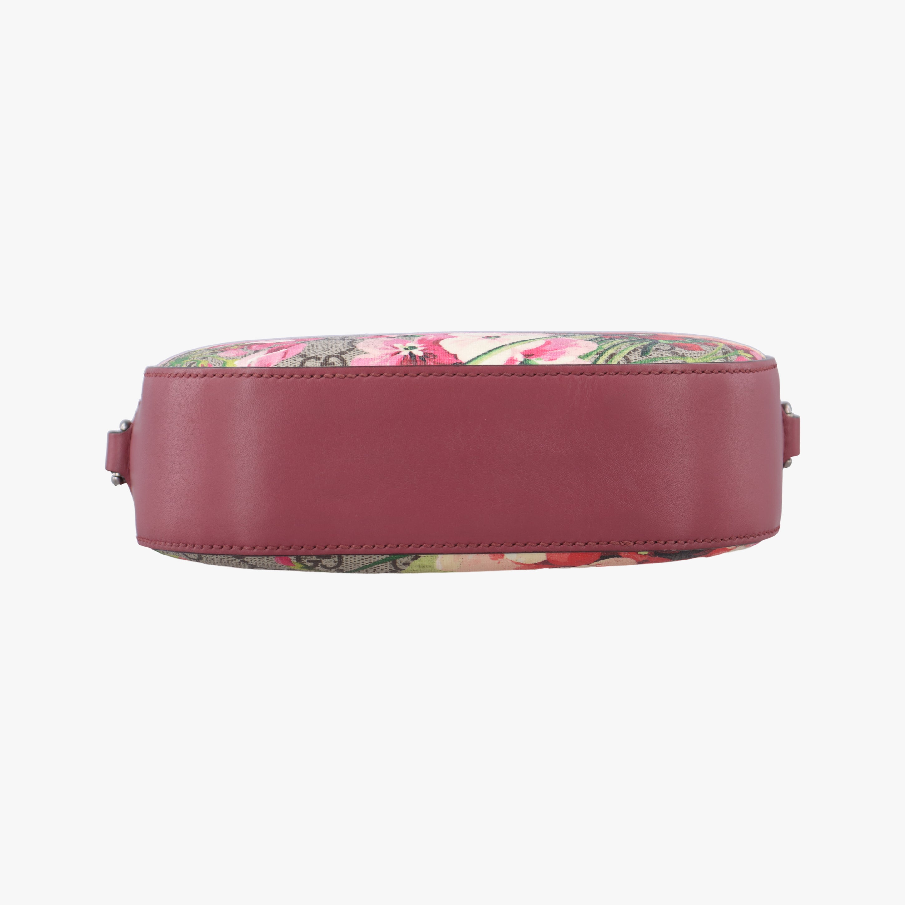Pre-owned Gucci GG Supreme Blooms beige×Multicolour PVC coated canvas 409535 shoulderbag | stylenewstar