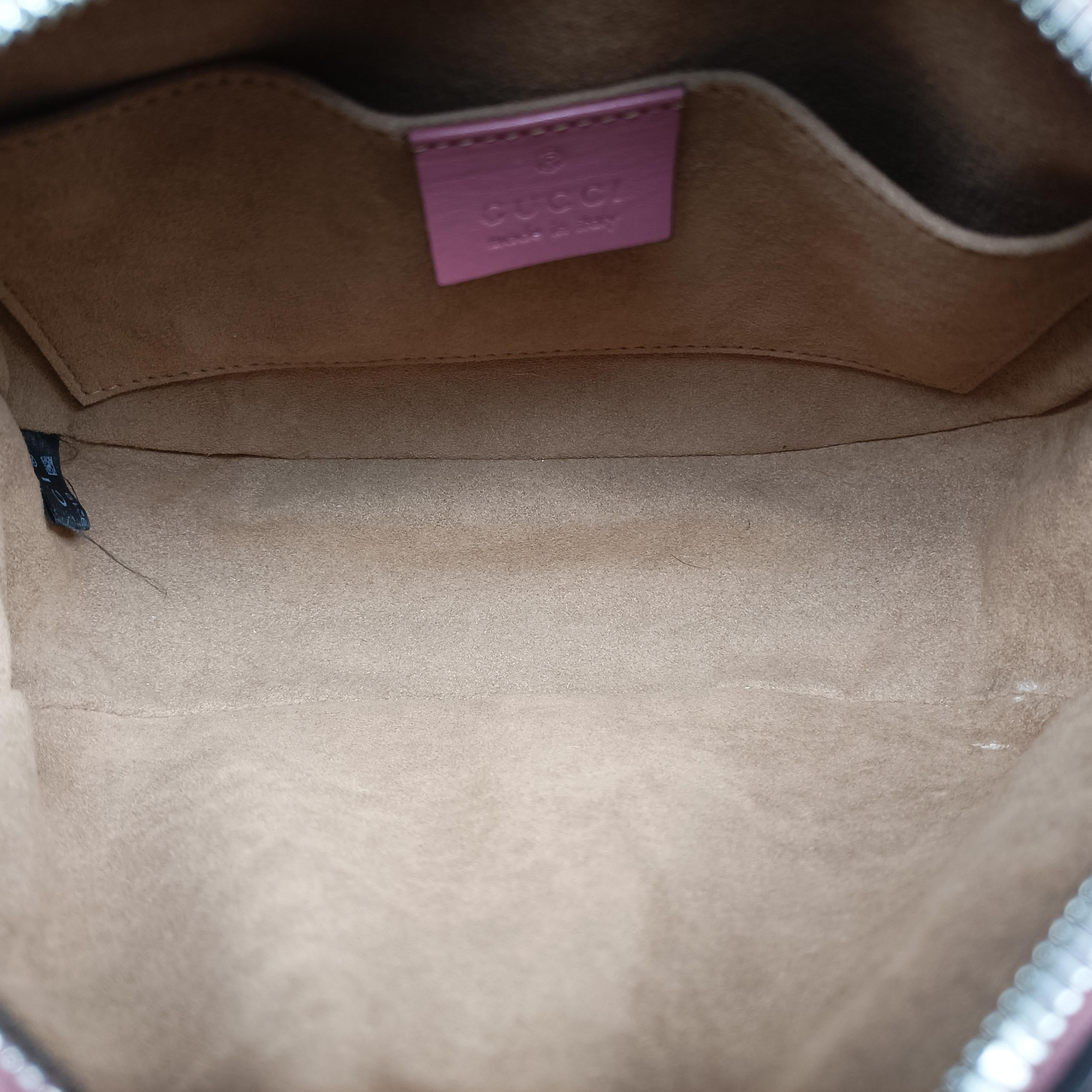 Pre-owned Gucci GG Supreme Blooms beige×Multicolour PVC coated canvas 409535 shoulderbag | stylenewstar