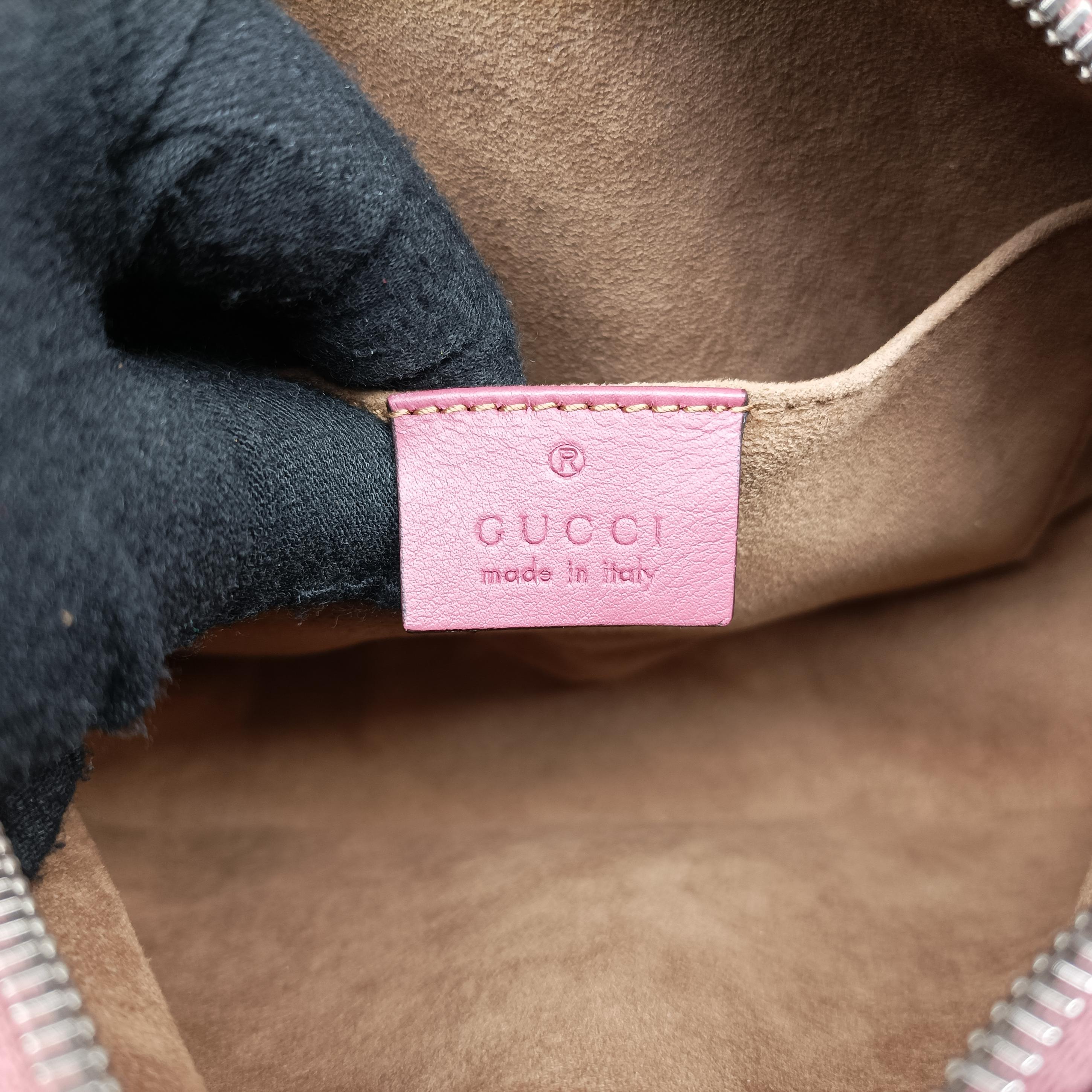 Pre-owned Gucci GG Supreme Blooms beige×Multicolour PVC coated canvas 409535 shoulderbag | stylenewstar