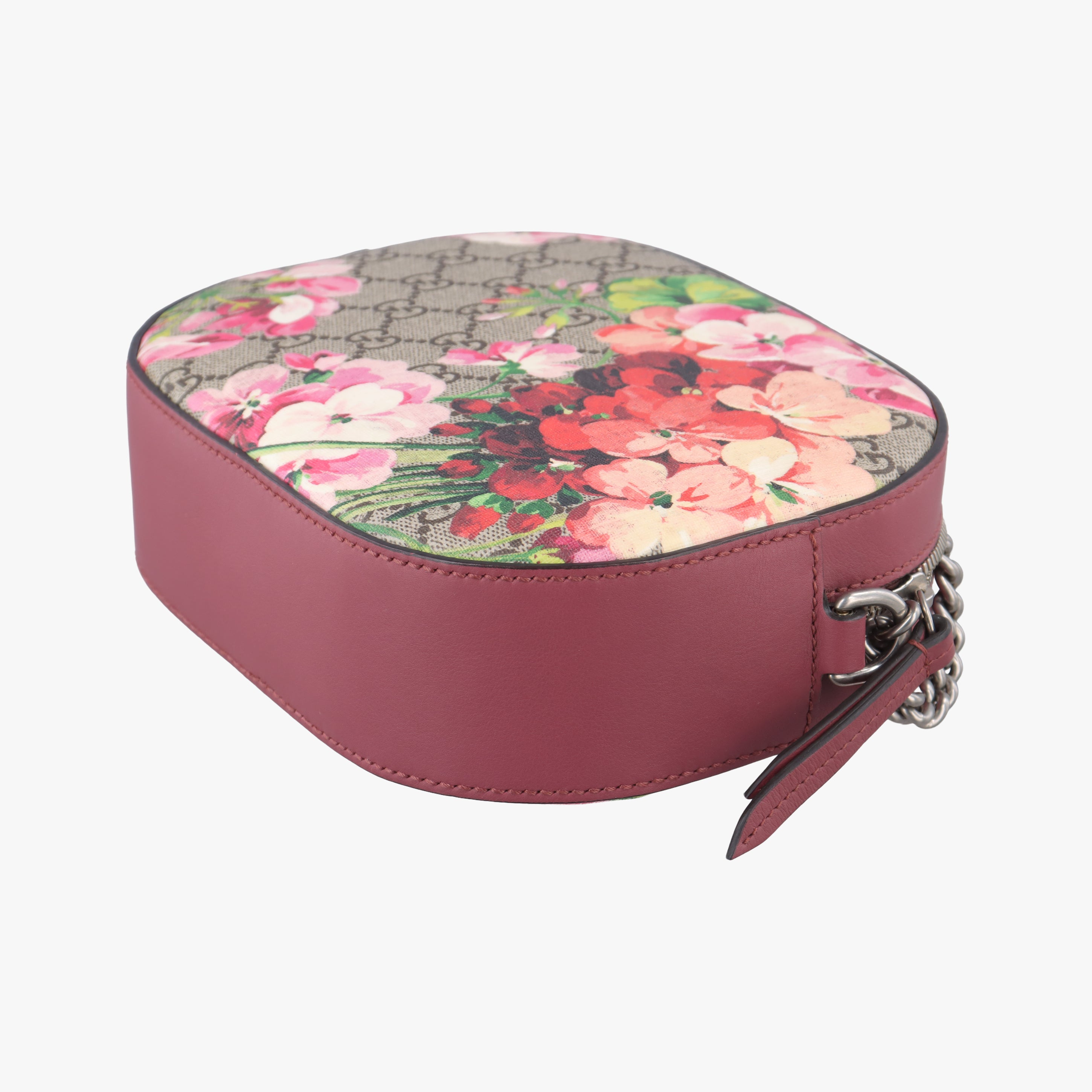 Pre-owned Gucci GG Supreme Blooms beige×Multicolour PVC coated canvas 409535 shoulderbag | stylenewstar