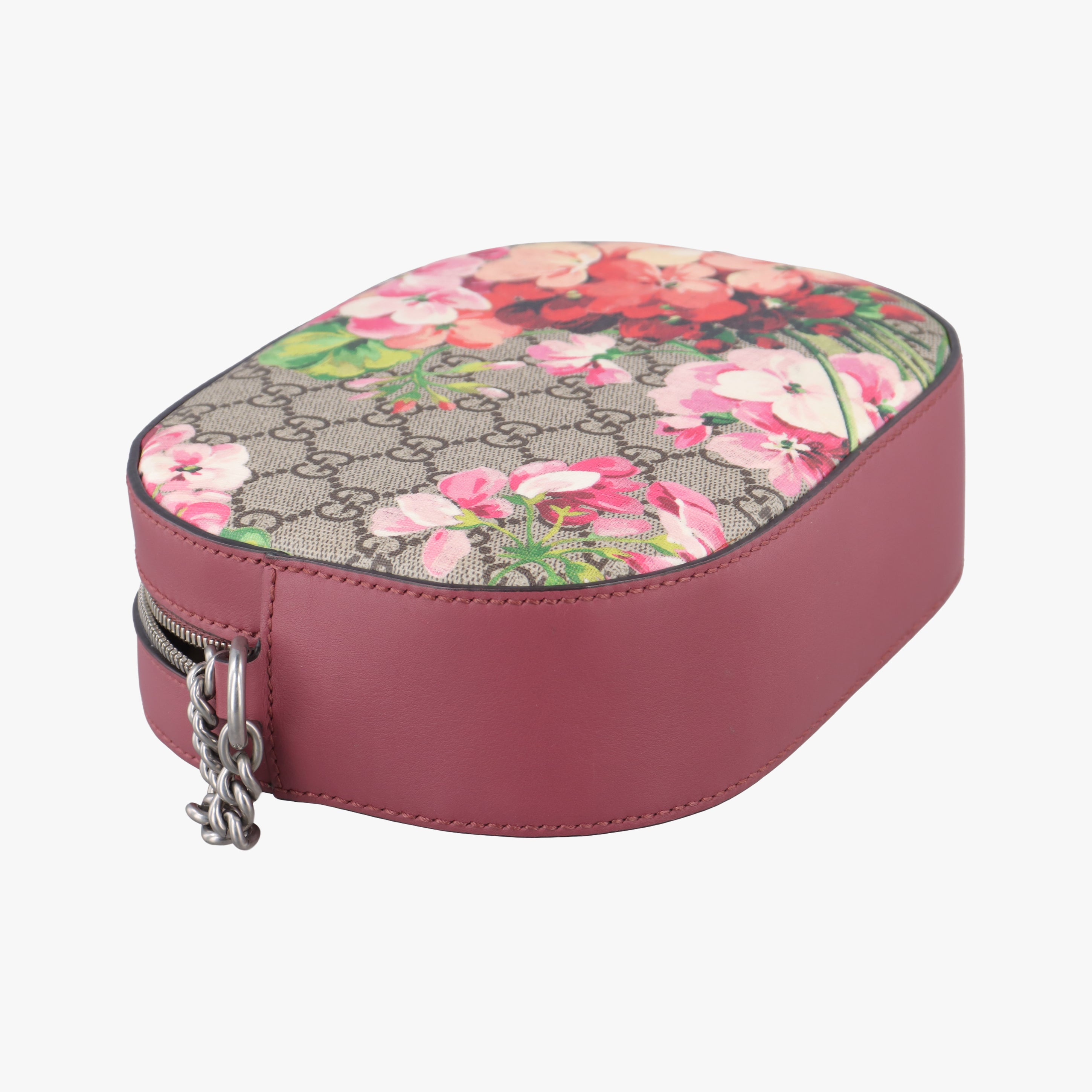 Pre-owned Gucci GG Supreme Blooms beige×Multicolour PVC coated canvas 409535 shoulderbag | stylenewstar