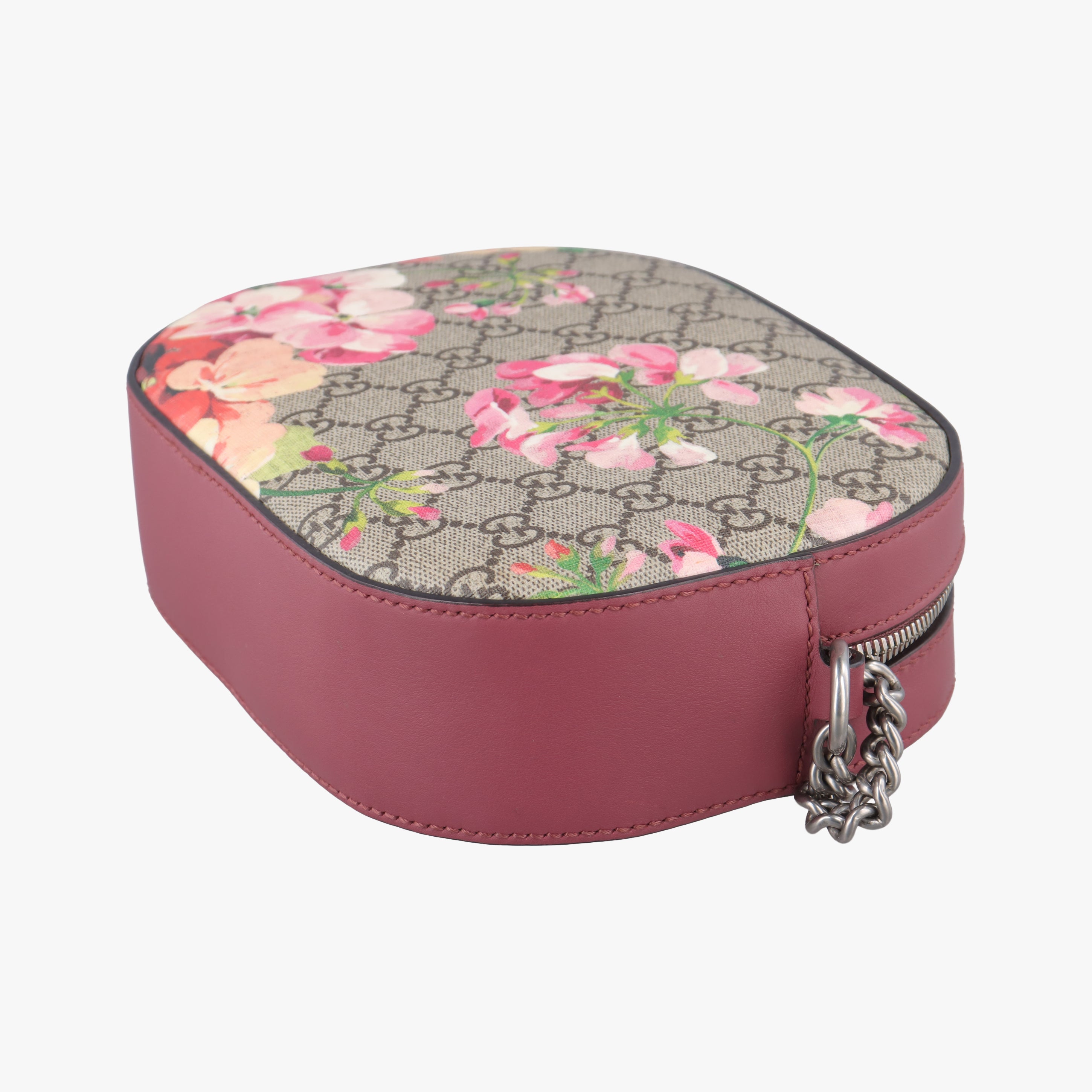 Pre-owned Gucci GG Supreme Blooms beige×Multicolour PVC coated canvas 409535 shoulderbag | stylenewstar