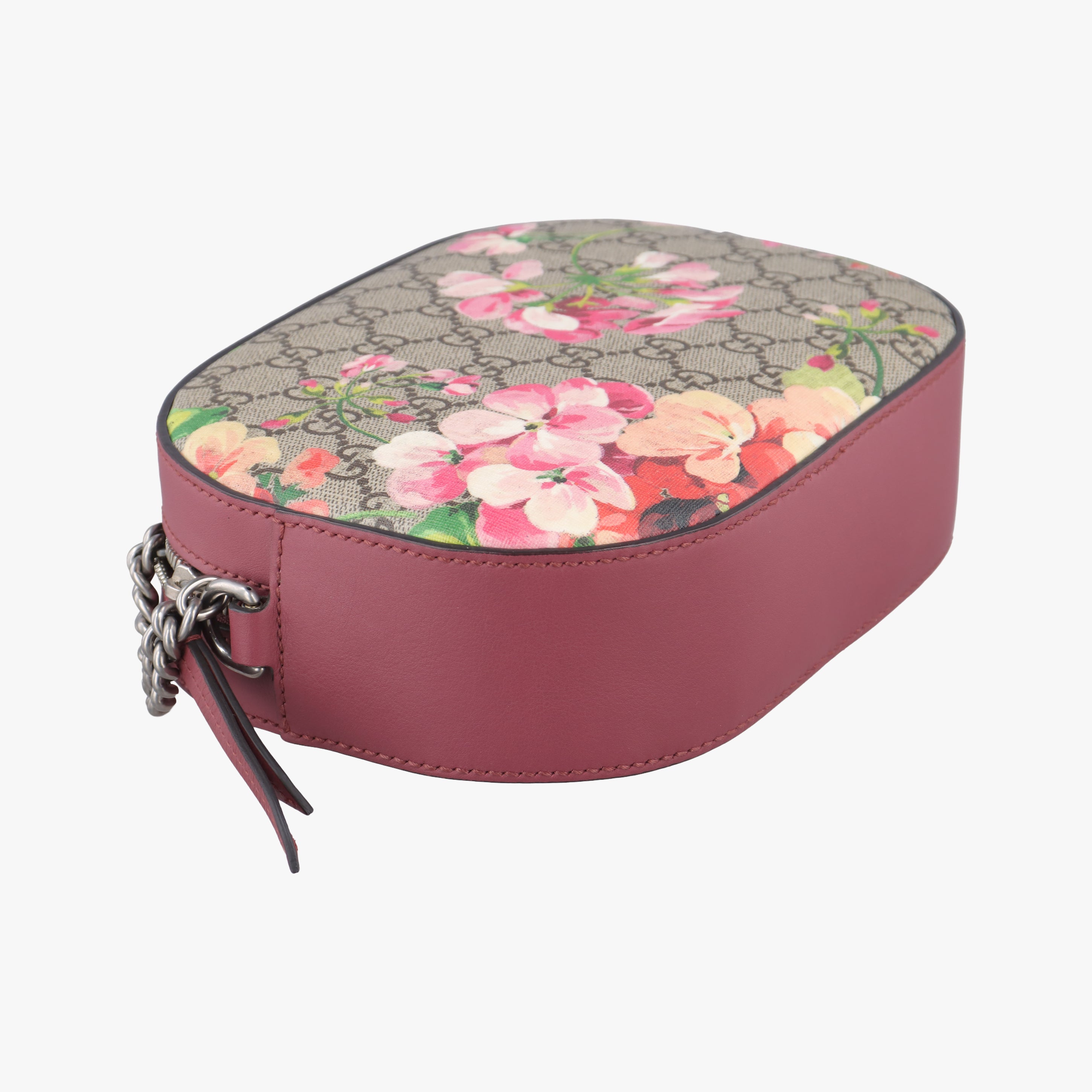 Pre-owned Gucci GG Supreme Blooms beige×Multicolour PVC coated canvas 409535 shoulderbag | stylenewstar