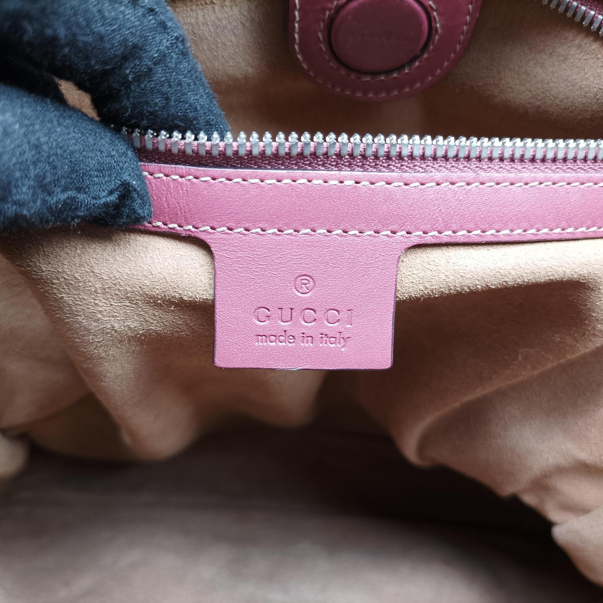 Pre-owned Gucci GG Blooms beige×Multicolour PVC coated canvas 450950 shoulderbag | stylenewstar