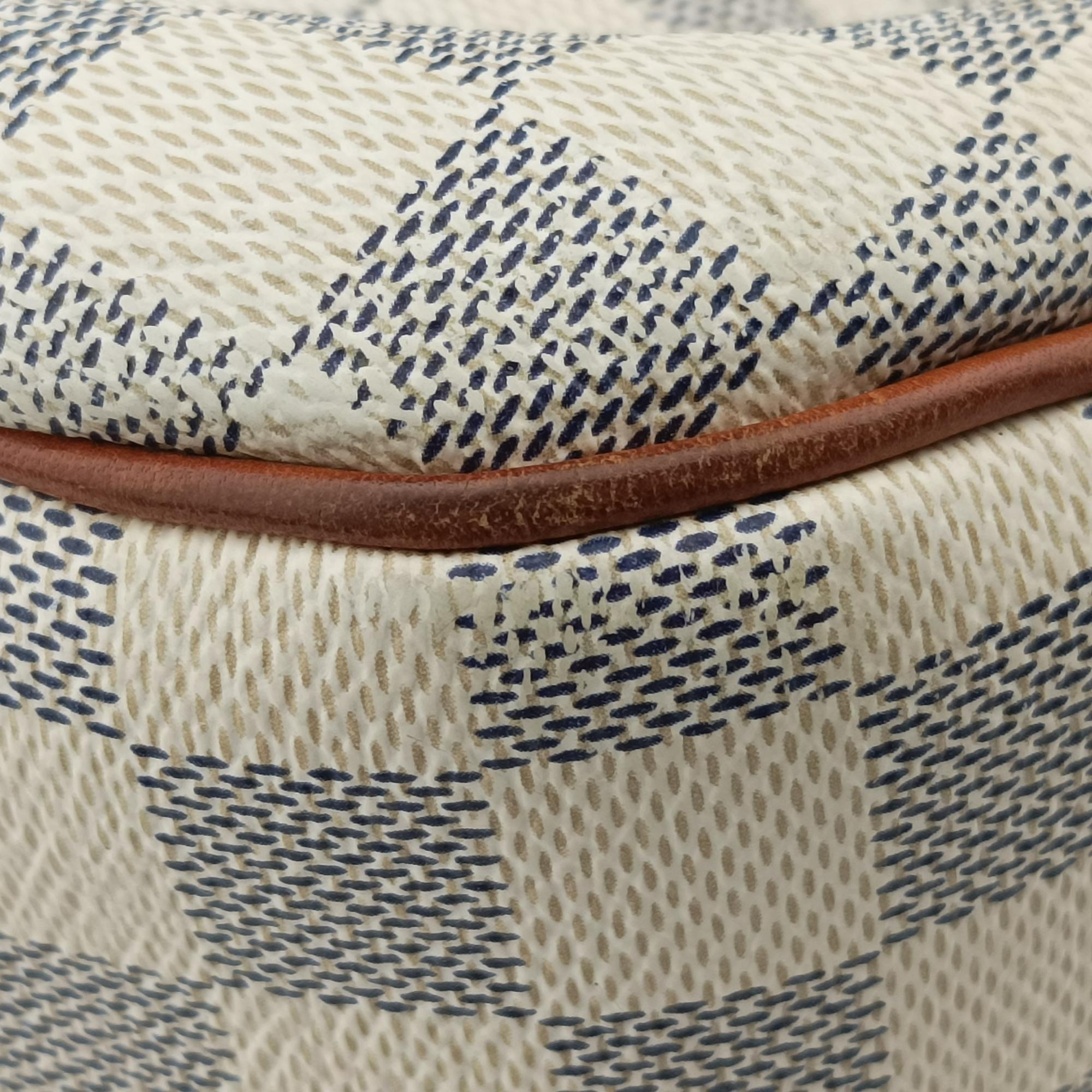 Pre-owned Louis Vuitton SIRACUSA MM AZUR Damier Canvas N41112 shoulderbag | stylenewstar