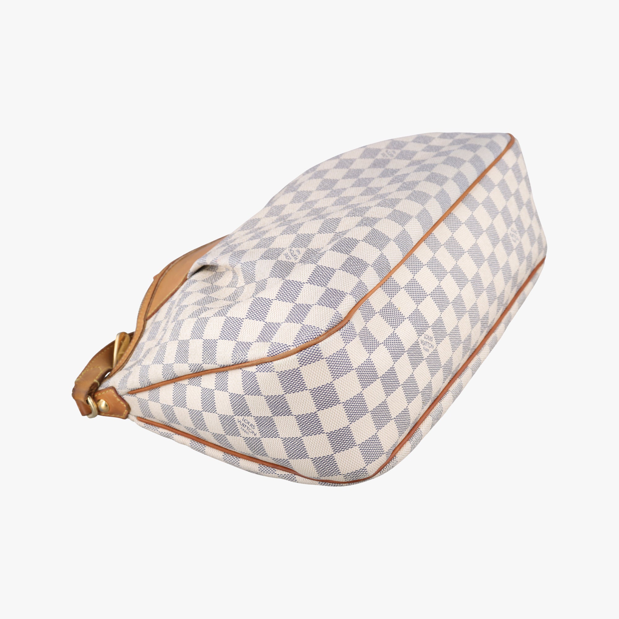 Pre-owned Louis Vuitton SIRACUSA MM AZUR Damier Canvas N41112 shoulderbag | stylenewstar