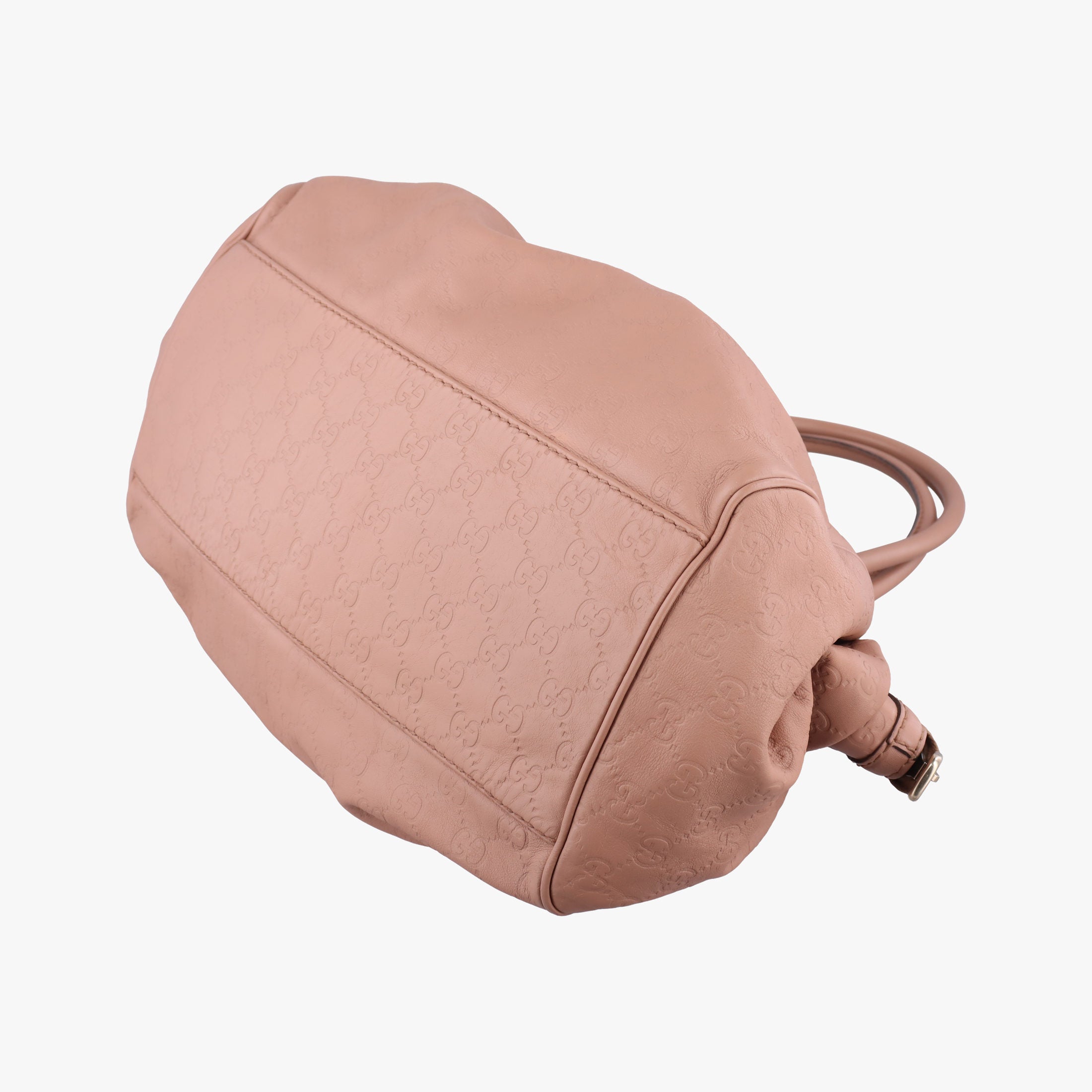 Pre-owned Gucci Sukey GUCCISSIMA Pink Leather 223974 handbag | stylenewstar