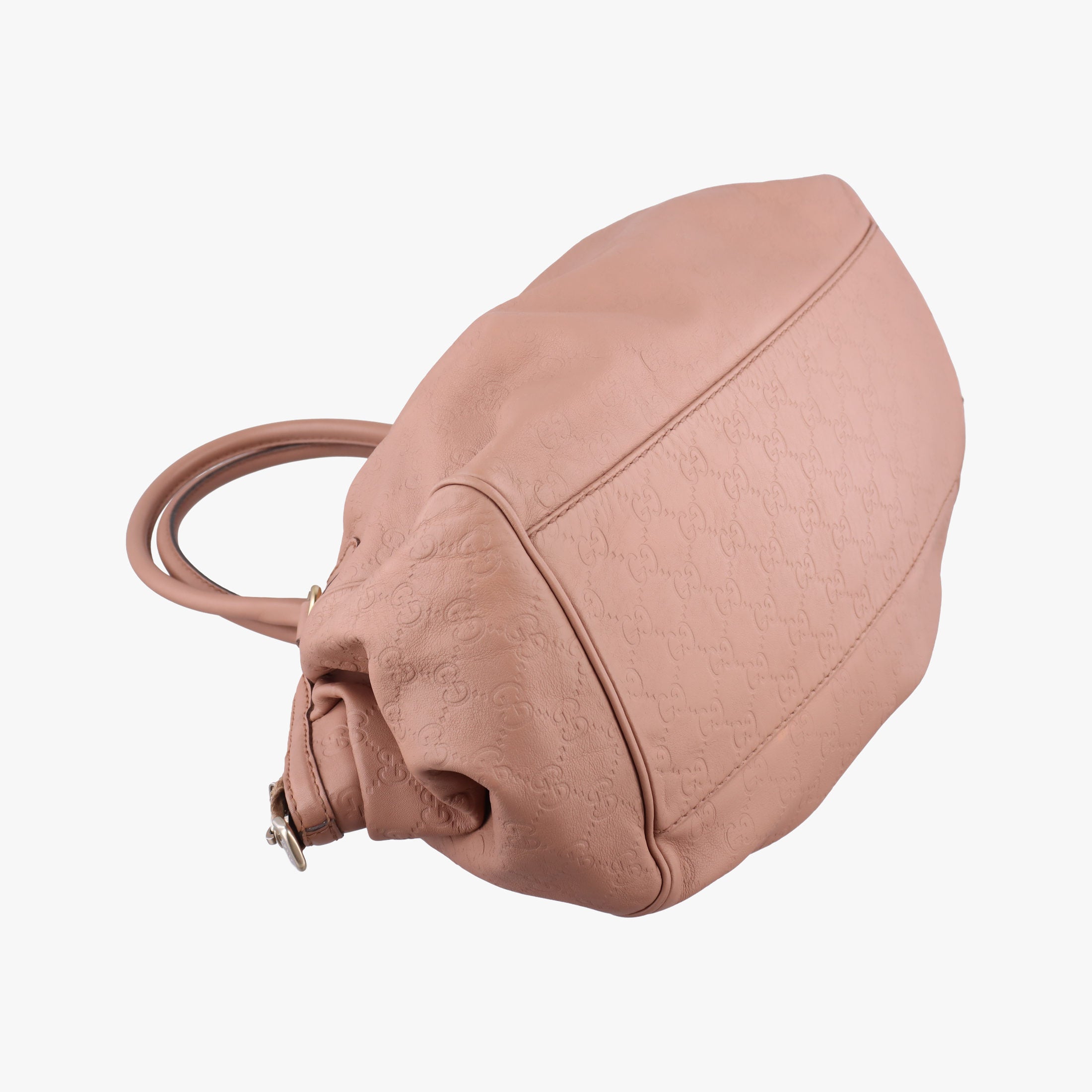 Pre-owned Gucci Sukey GUCCISSIMA Pink Leather 223974 handbag | stylenewstar