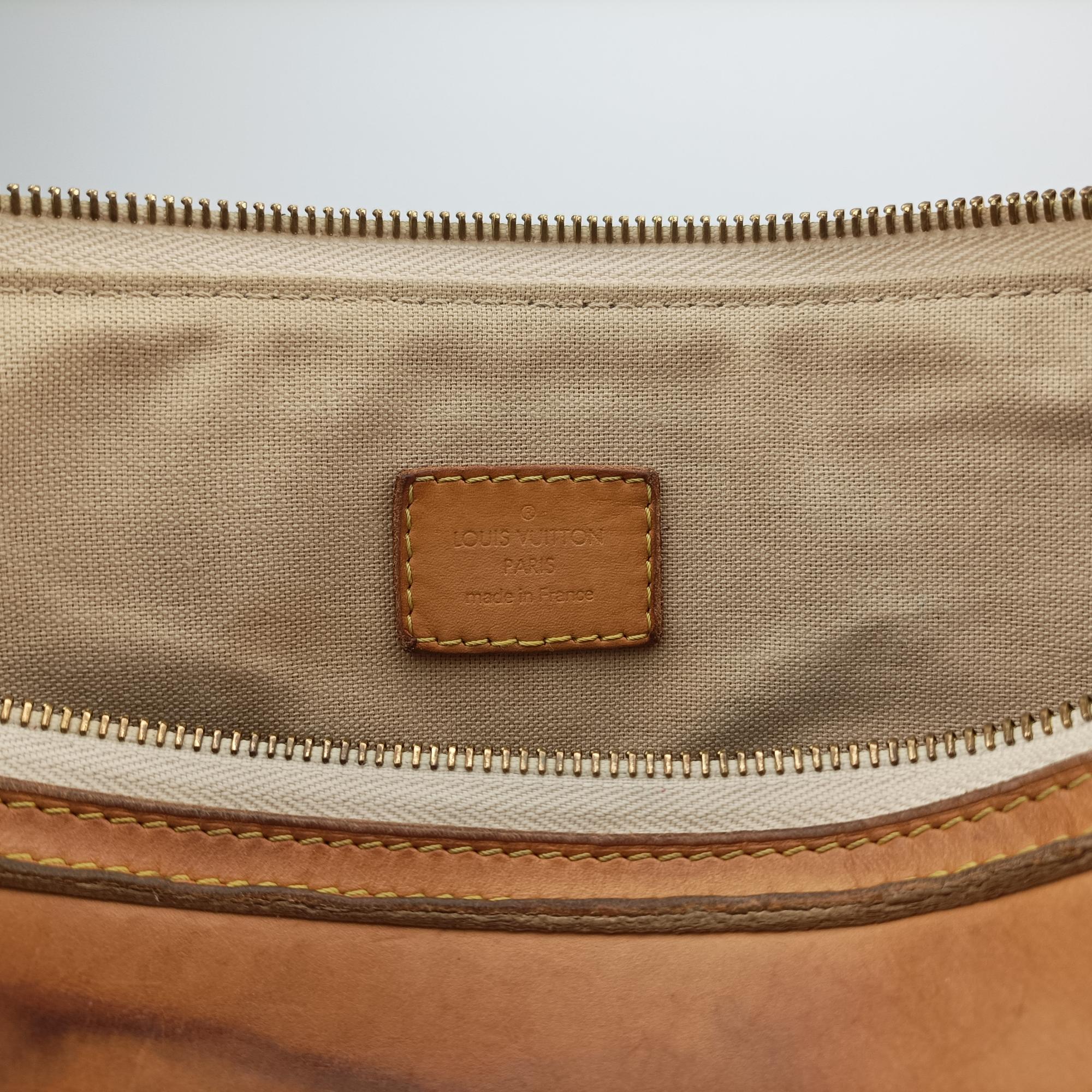 Secondhand Louis Vuitton SIRACUSA MM AZUR Damier Canvas N41112 shoulderbag | stylenewstar