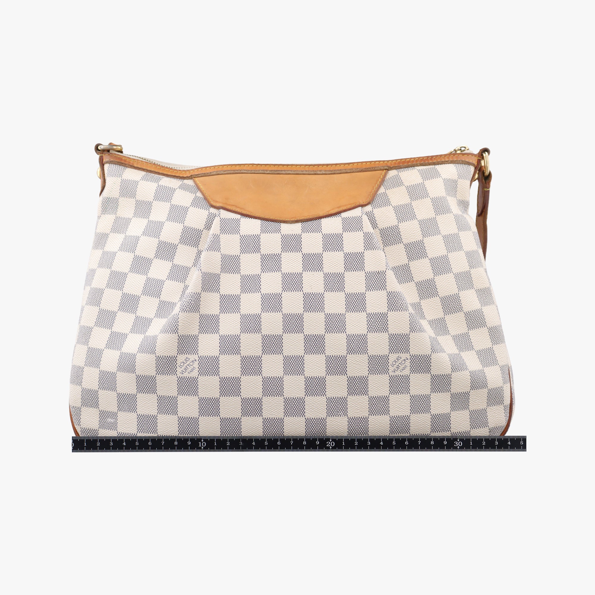 Secondhand Louis Vuitton SIRACUSA MM AZUR Damier Canvas N41112 shoulderbag | stylenewstar