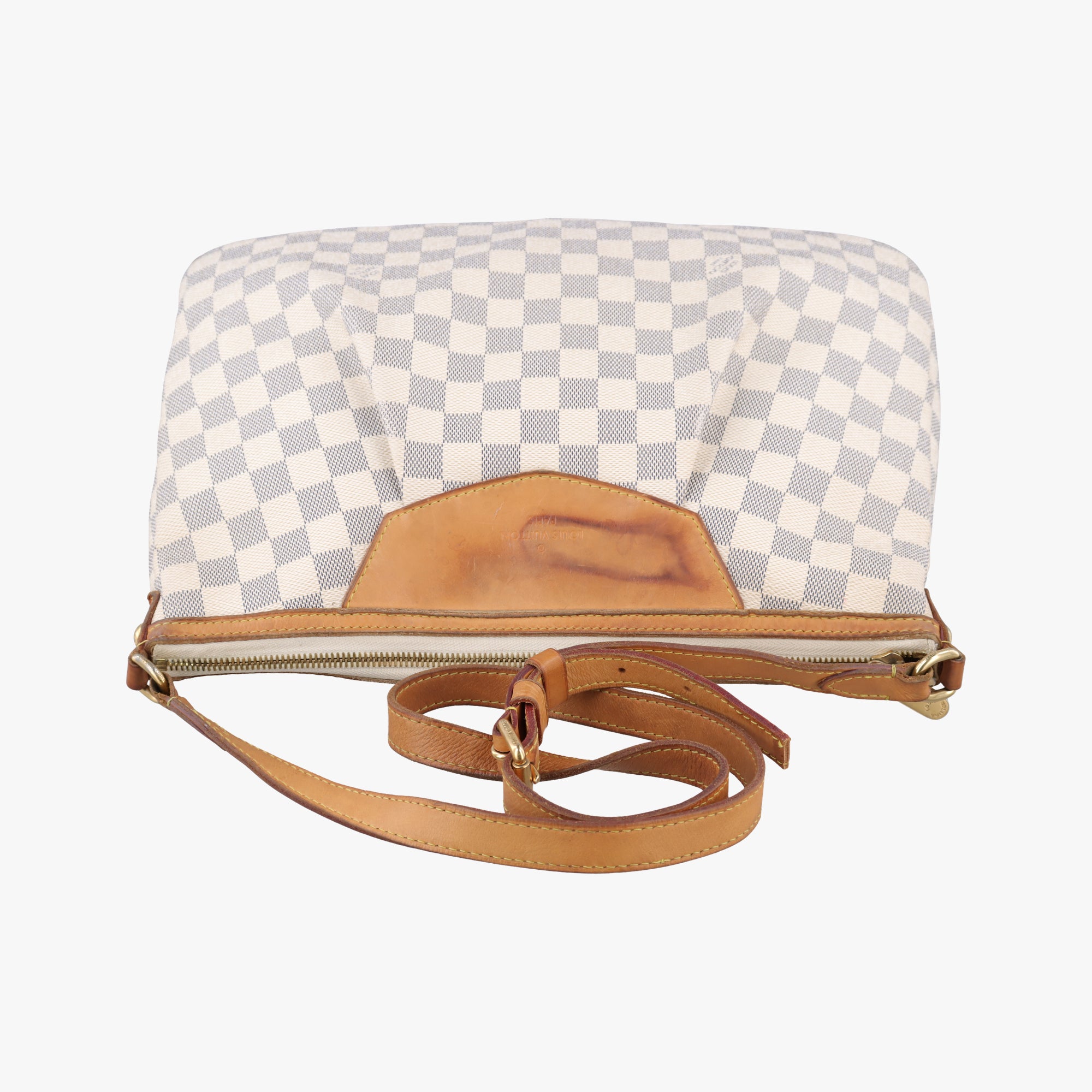 Secondhand Louis Vuitton SIRACUSA MM AZUR Damier Canvas N41112 shoulderbag | stylenewstar