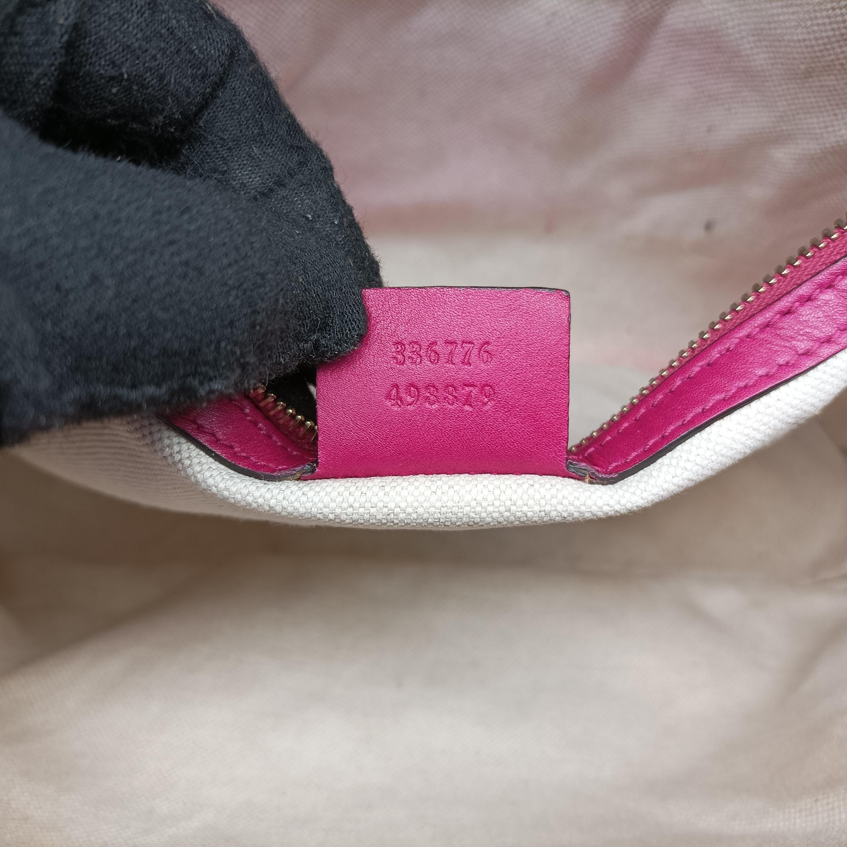 Pre-owned Gucci Microguccissima Nice Pink Patent 336776 handbag | stylenewstar
