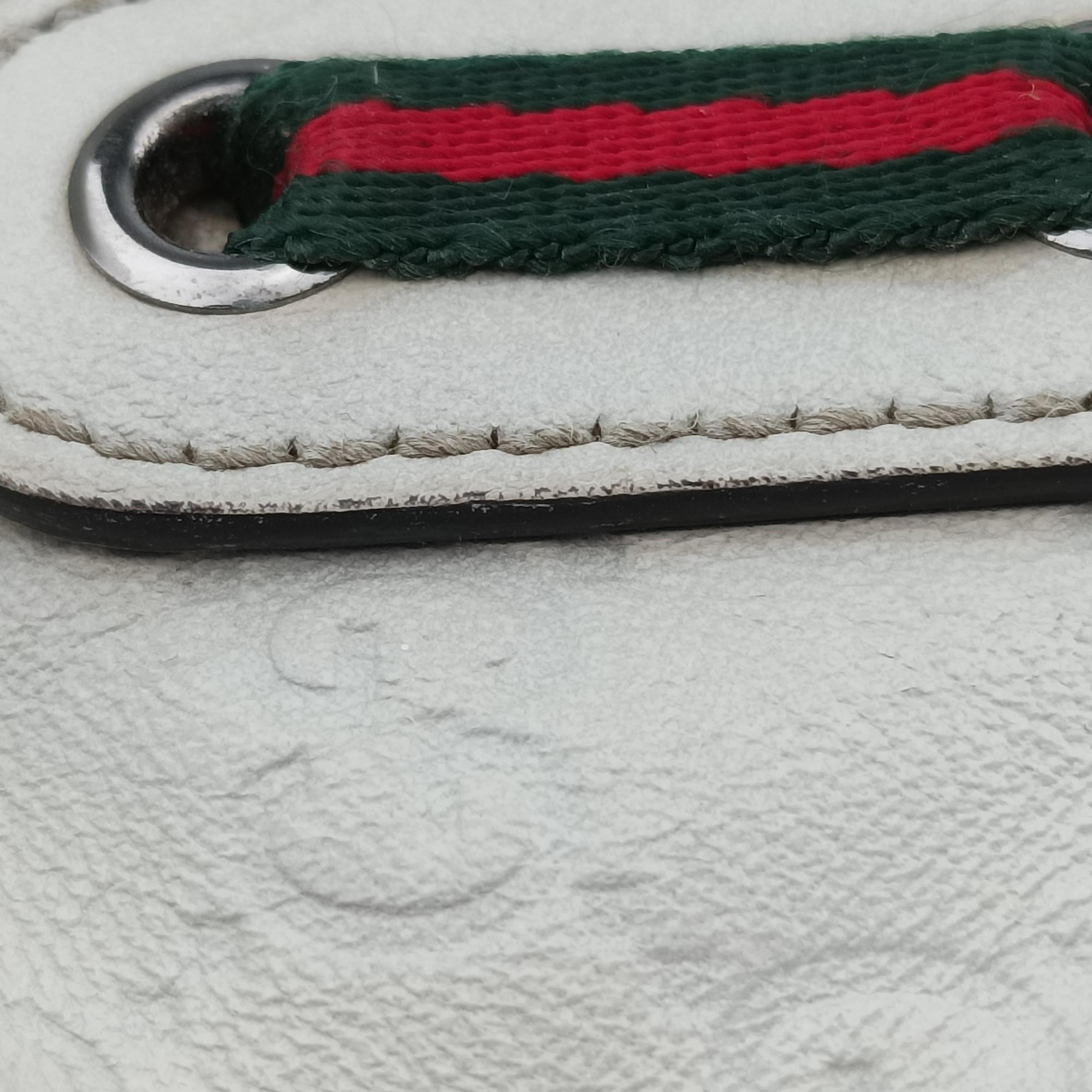 Secondhand Gucci Princy Guccissima White Leather 293599 shoulderbag | stylenewstar