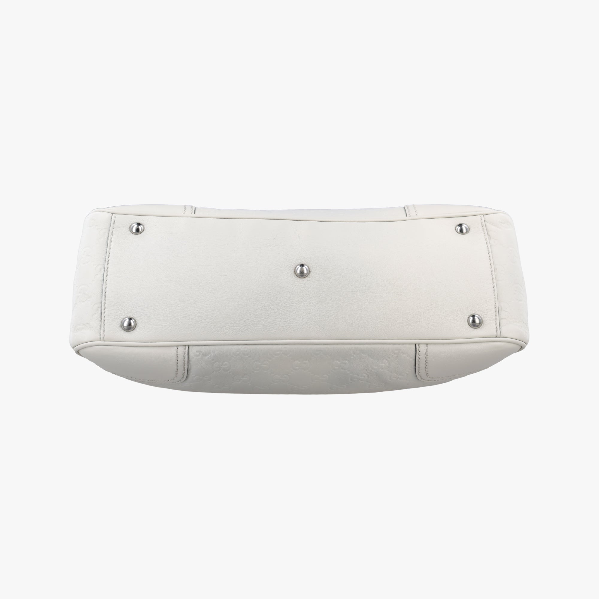Secondhand Gucci Princy Guccissima White Leather 293599 shoulderbag | stylenewstar