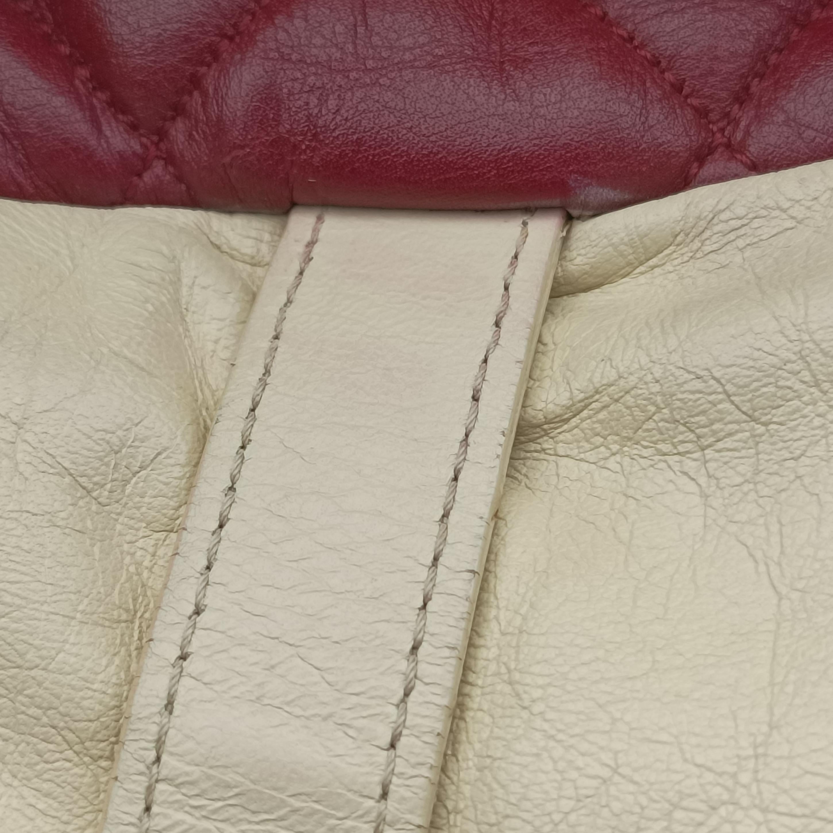 Pre-owned Chanel Cococoon Quilting White lambskin A47107 handbag | stylenewstar
