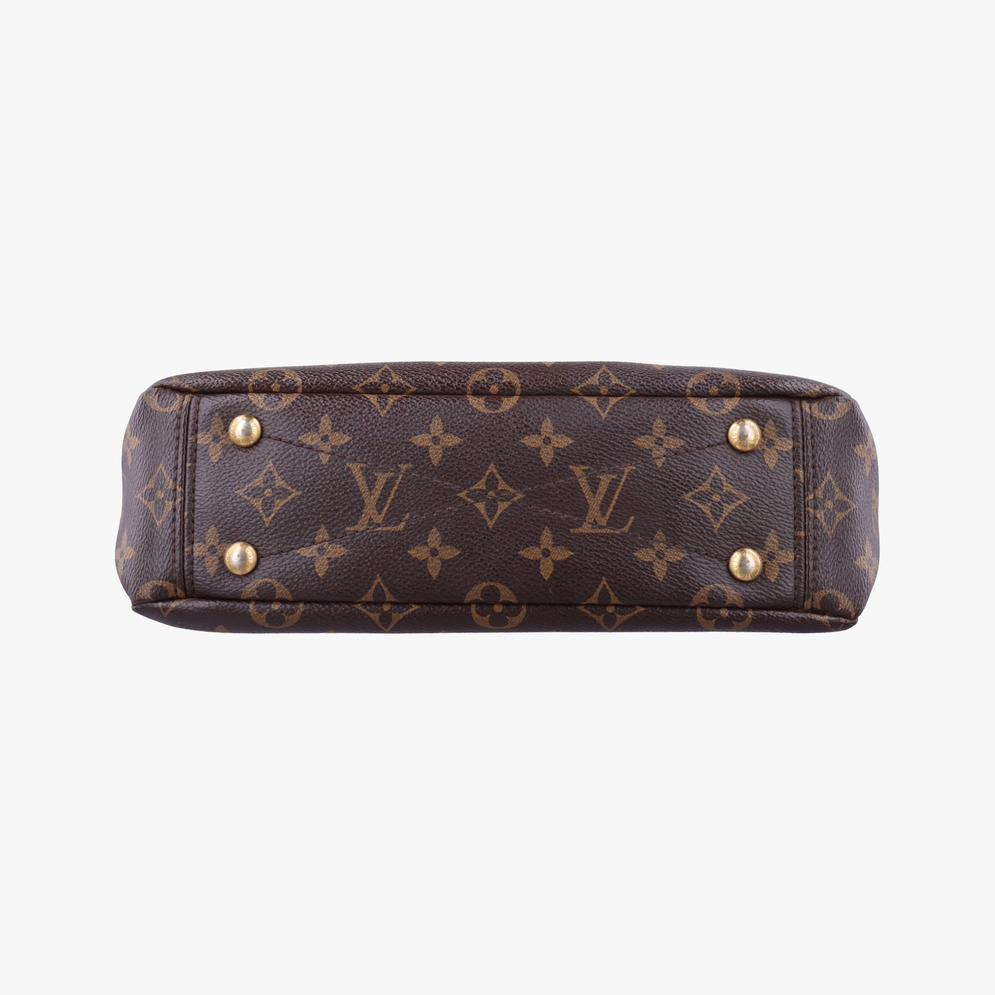 Pre-owned Louis Vuitton Pallas BB Brown×CERISE Monogram canvas M41241 shoulderbag | stylenewstar