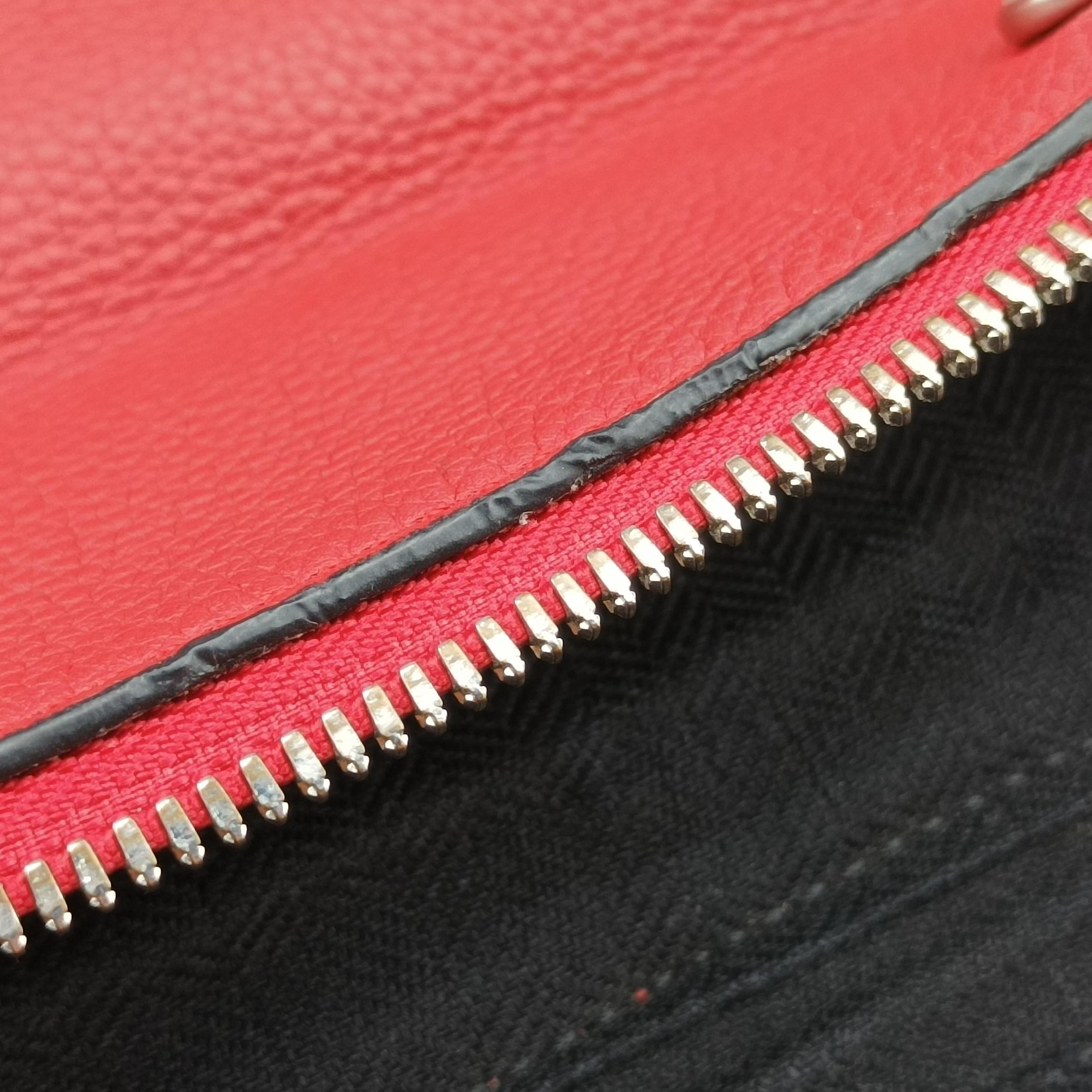 Pre-owned Loewe Goya Small Red Leather  backpack/rucksack | stylenewstar