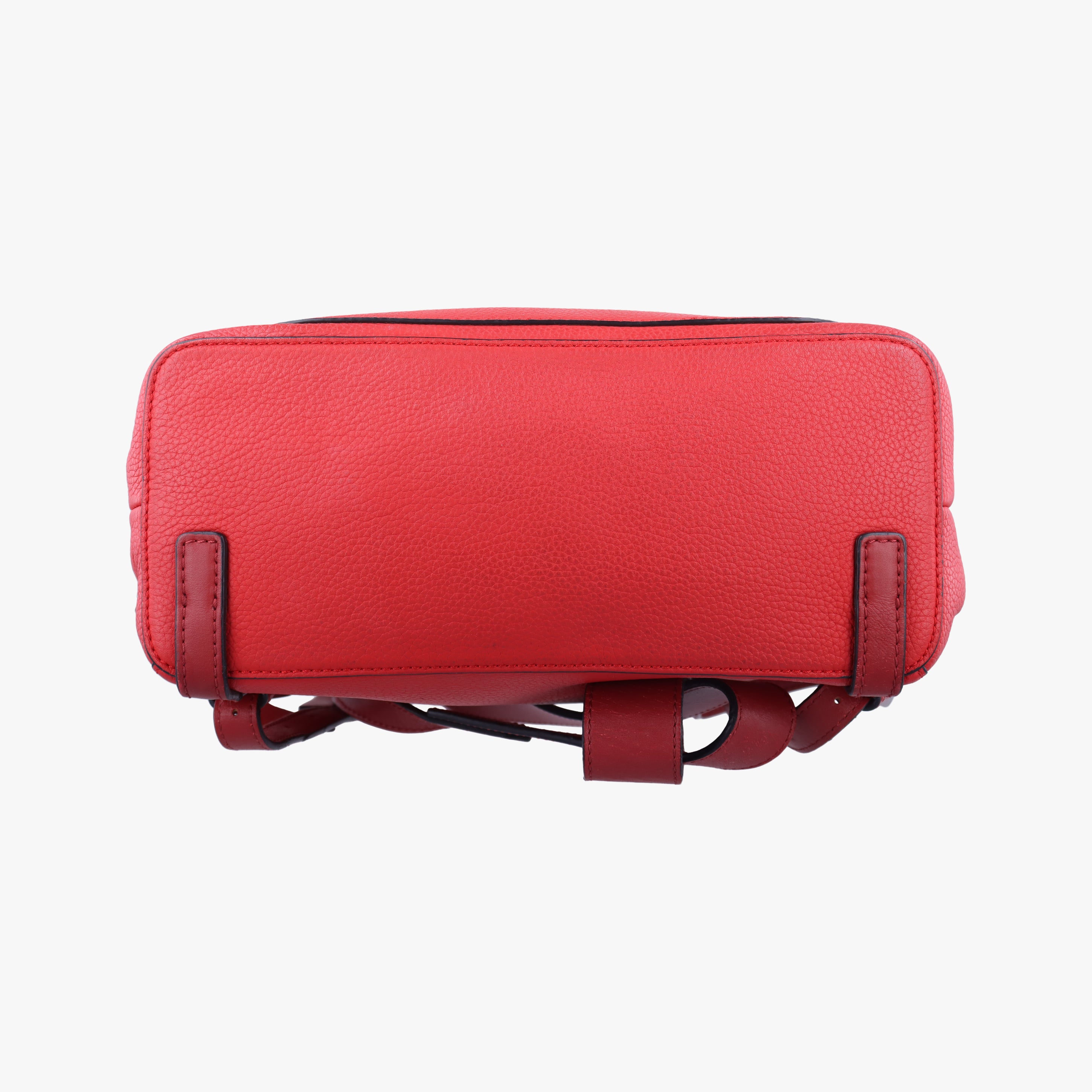 Pre-owned Loewe Goya Small Red Leather  backpack/rucksack | stylenewstar