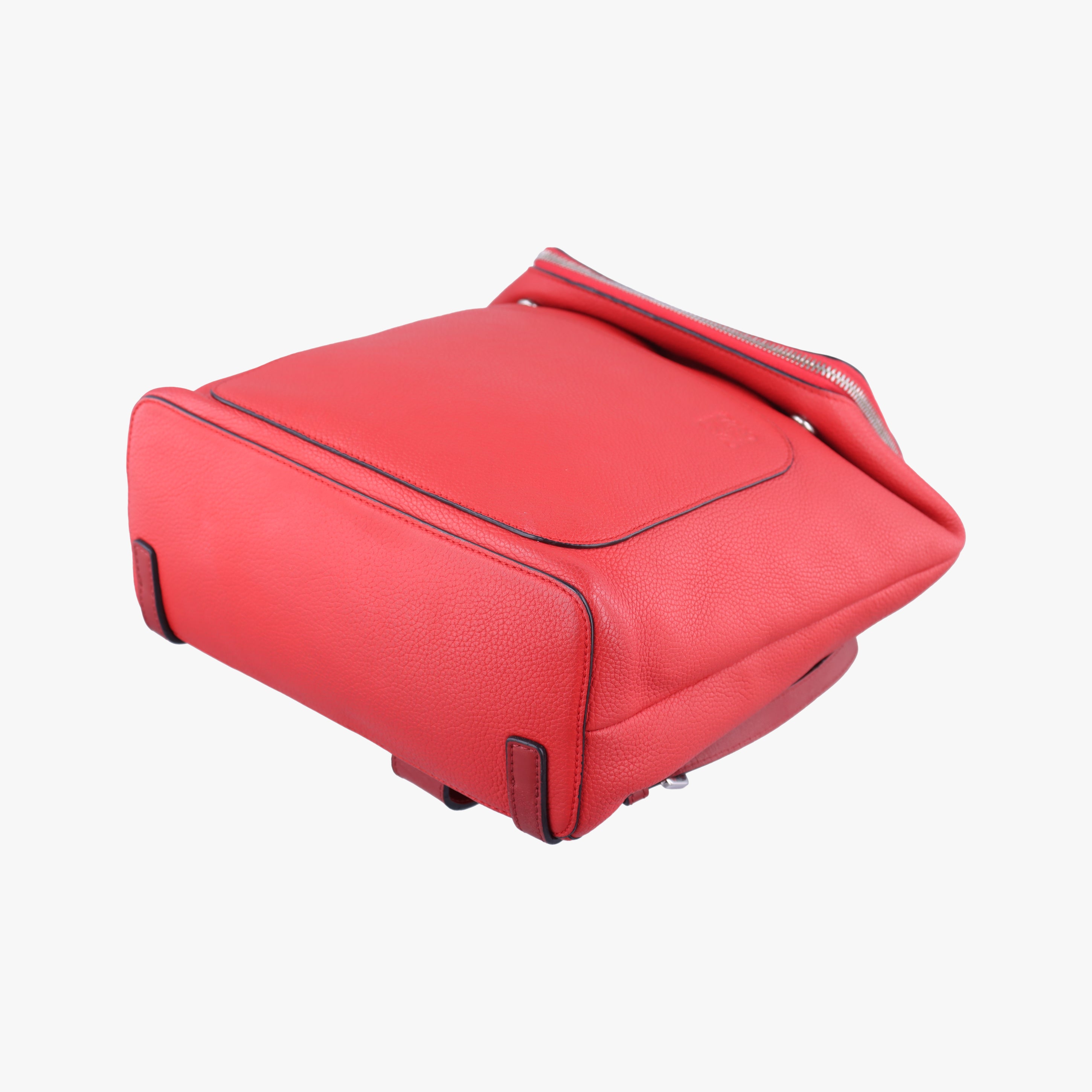 Pre-owned Loewe Goya Small Red Leather  backpack/rucksack | stylenewstar