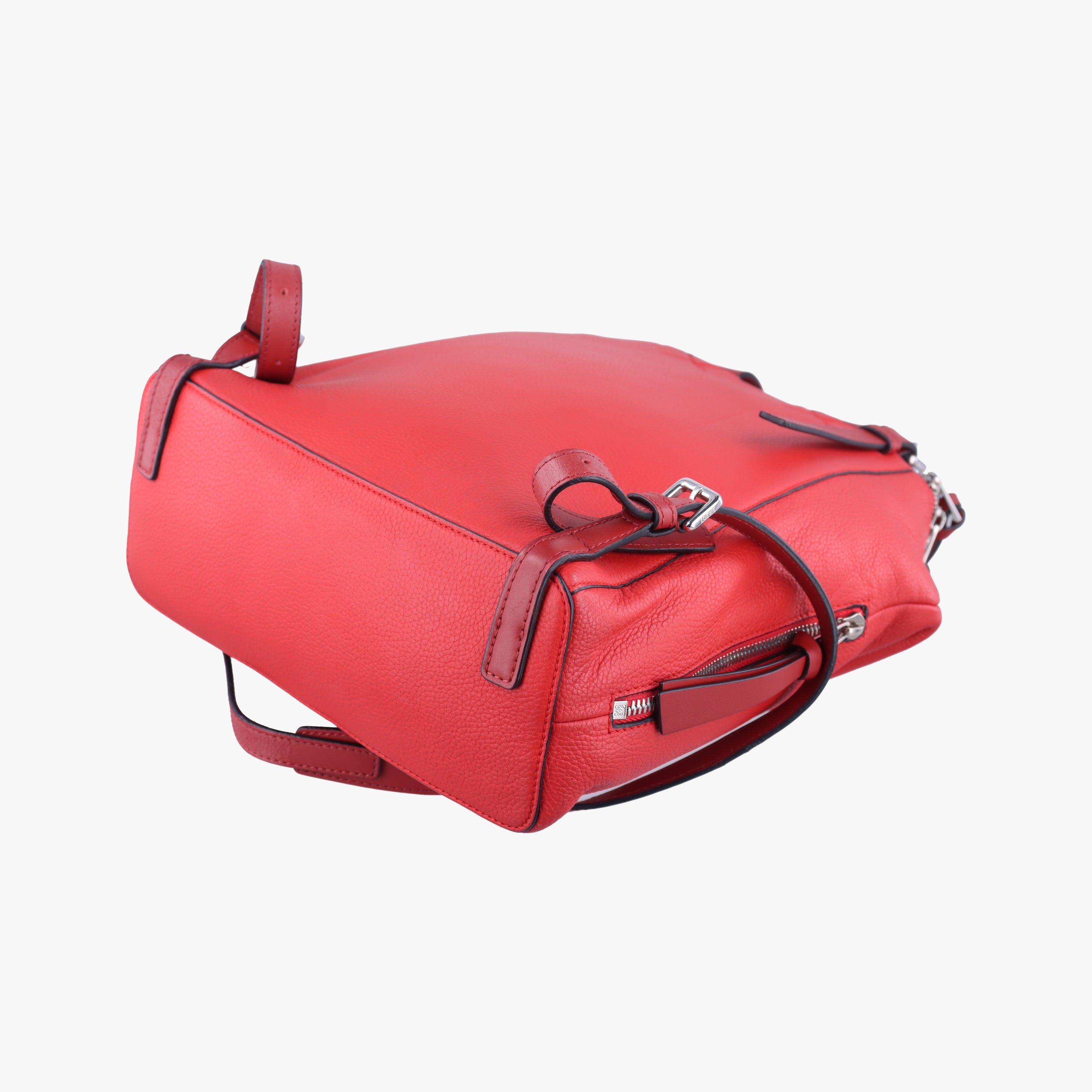 Pre-owned Loewe Goya Small Red Leather  backpack/rucksack | stylenewstar